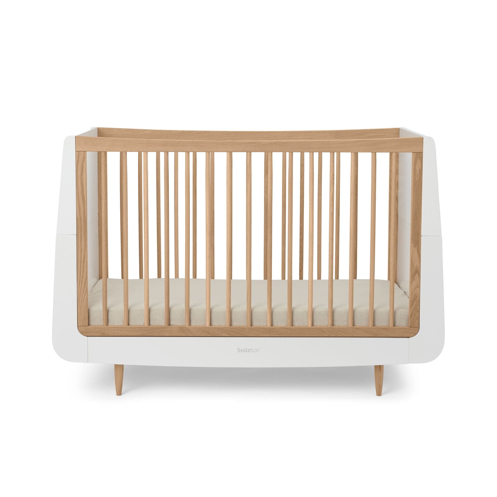 SnuzPod baby cot beds SnüzKot Skandi Cot Bed - Oak FN005NL