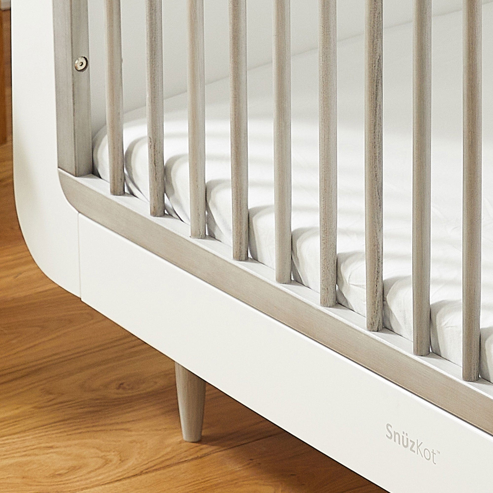 SnuzPod baby cot beds SnüzKot Skandi Cot Bed - Silver Birch FN005NM