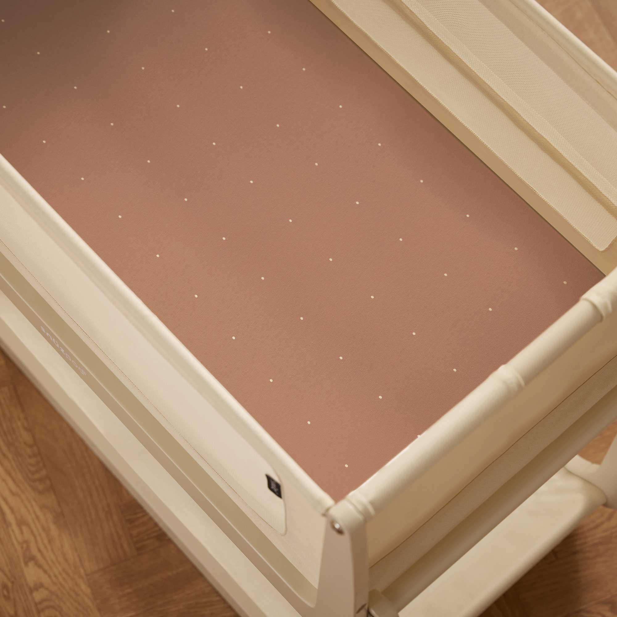 SnuzPod cot sheets SnüzPod Fitted Crib Sheets 2pk - Blush Dot BD028BU