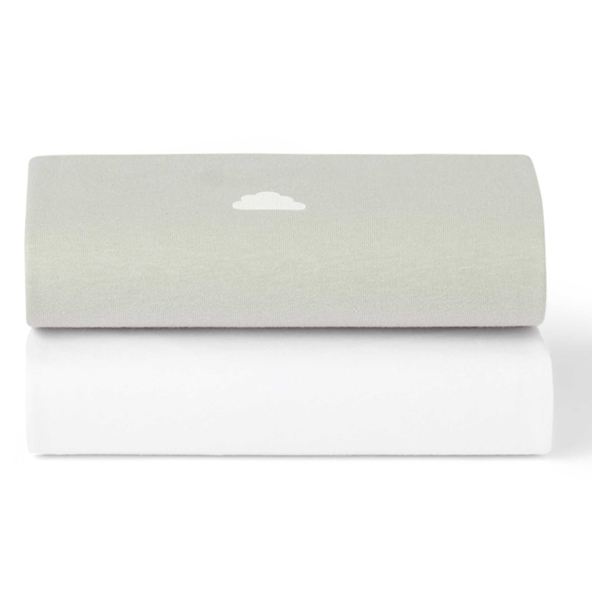 SnuzPod cot sheets SnüzPod Fitted Crib Sheets 2pk - Grey Cloud BD028BP