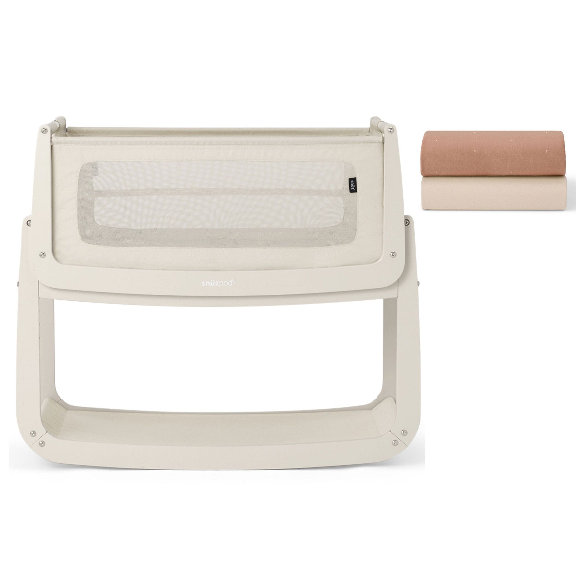 SnuzPod cribs SnüzPod 5 Bedside Crib - Cashmere FN050G-01