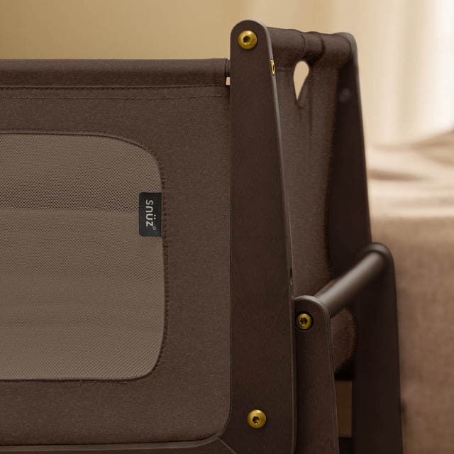 SnuzPod cribs SnüzPod 5 Bedside Crib - Chocolate