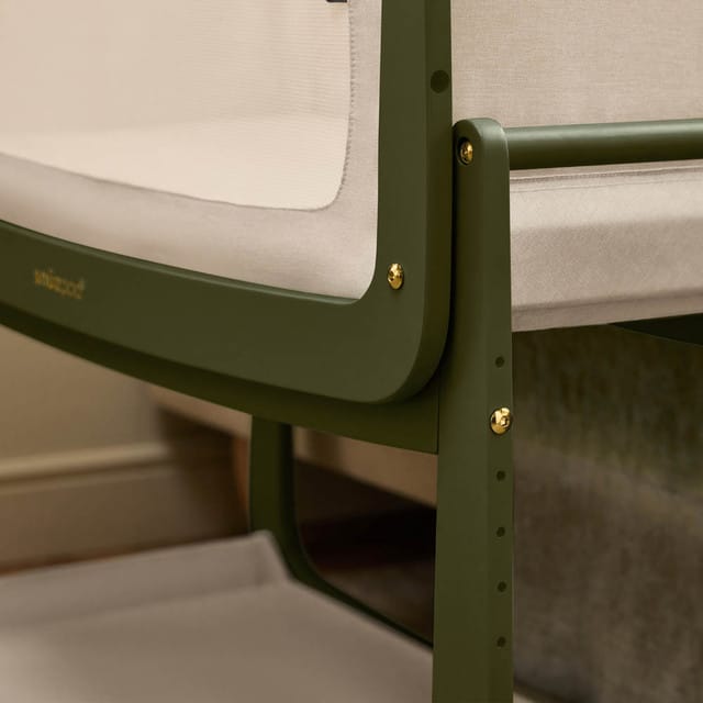 SnuzPod cribs SnüzPod 5 Bedside Crib - Olive