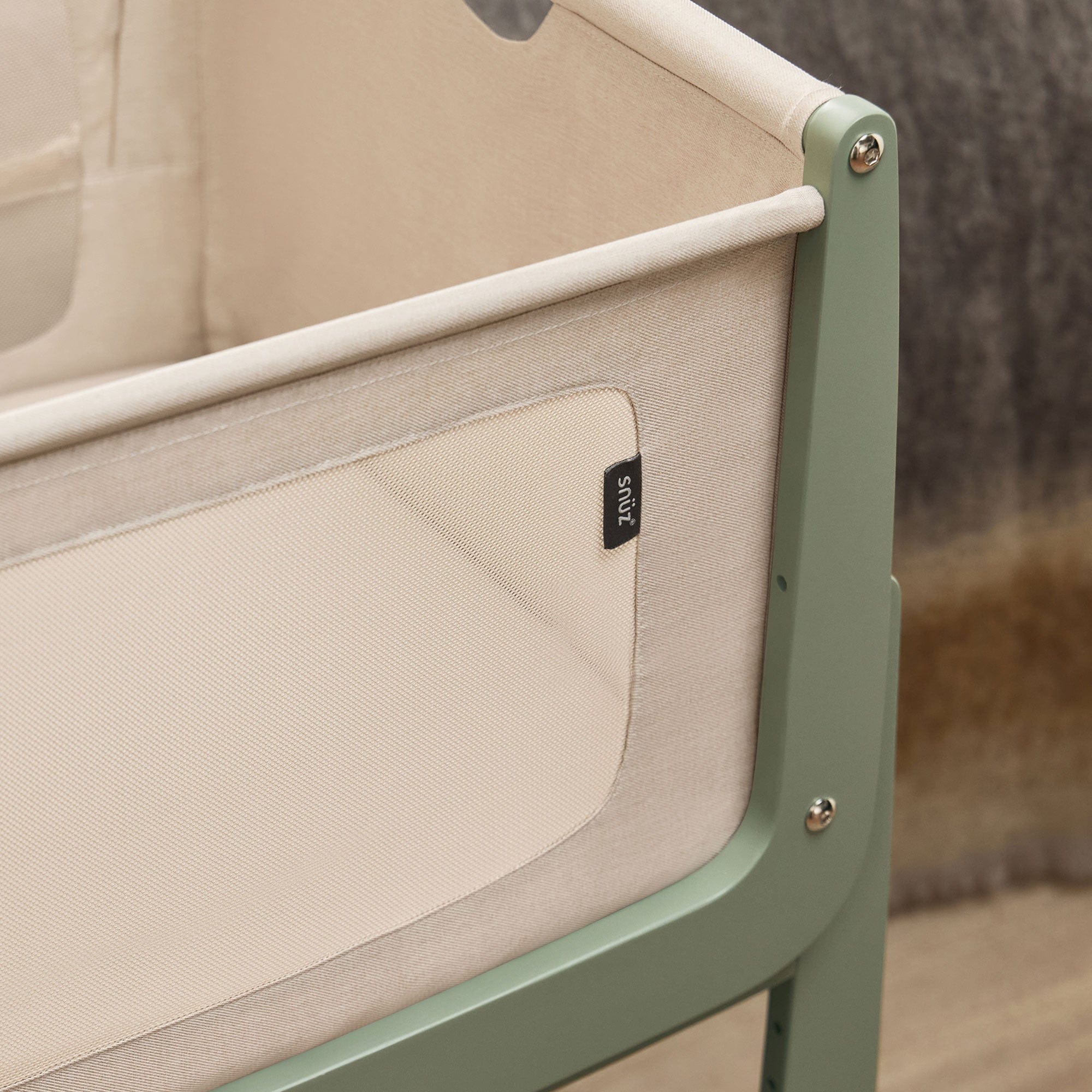 SnuzPod cribs SnüzPod 5 Bedside Crib - Sage