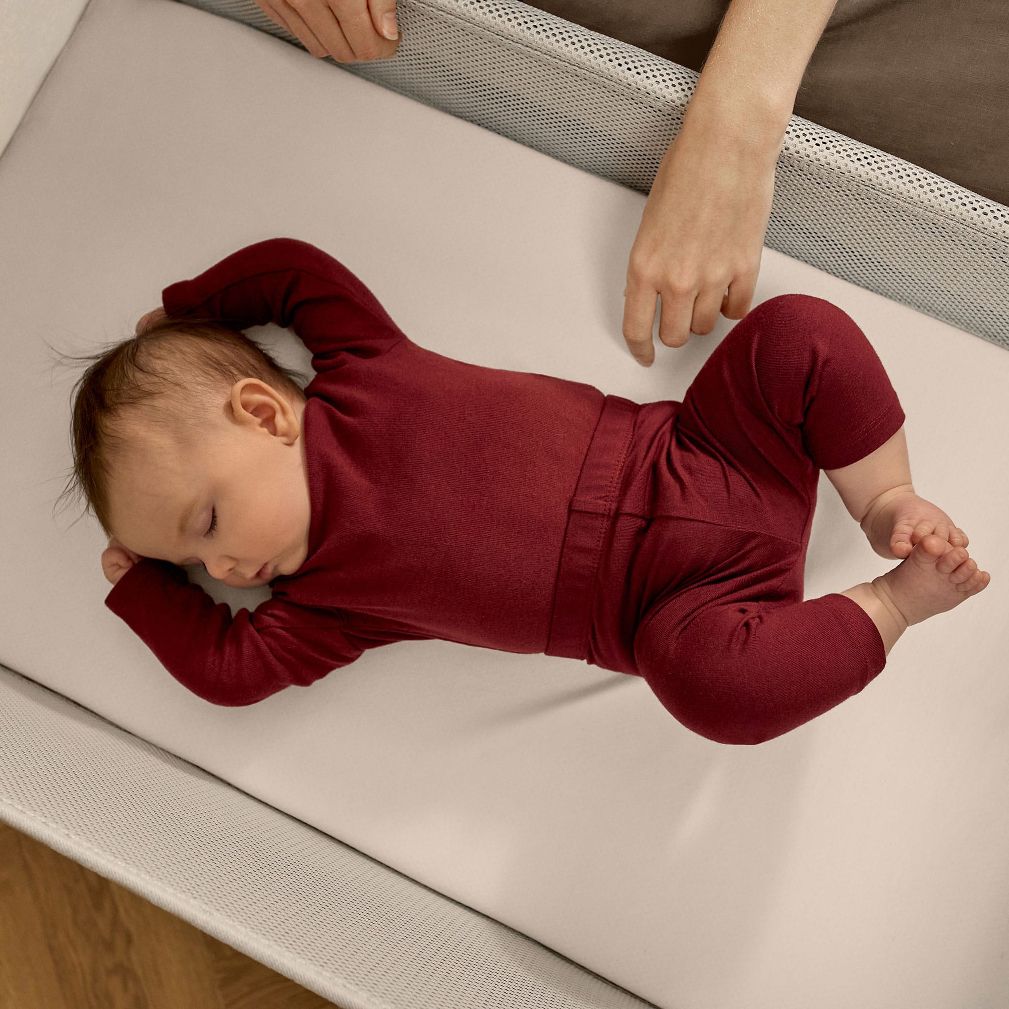 SnuzPod cribs SnuzPod Studio Bedside Crib  - Florence Ember FN032L