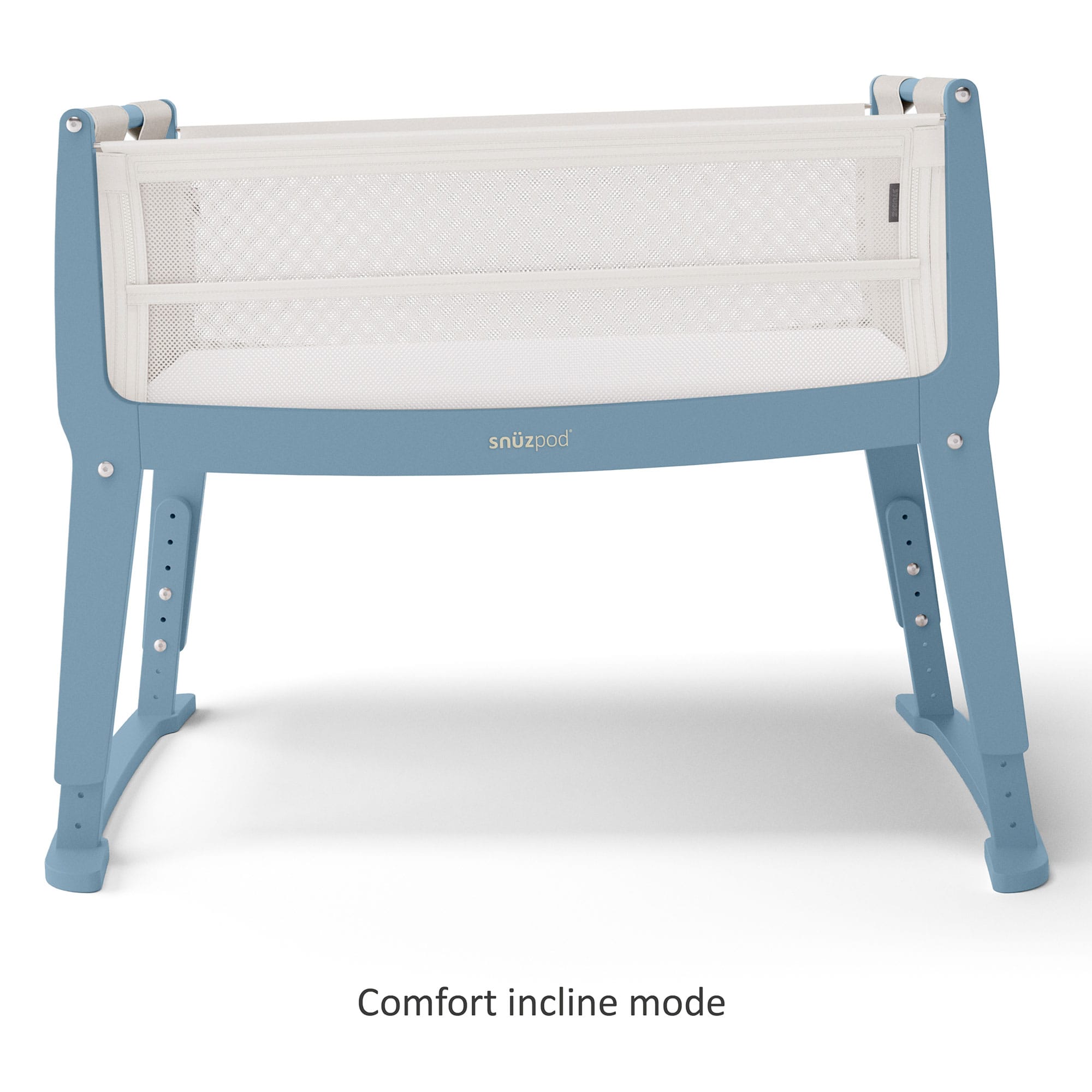 SnuzPod cribs SnuzPod Studio Bedside Crib  - Santorini Sky FN032K