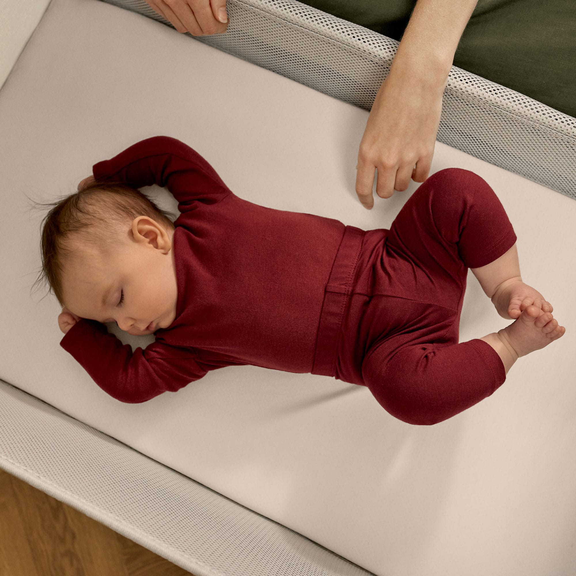 SnuzPod cribs SnuzPod Studio Bedside Crib  - Tokyo Matcha FN032J