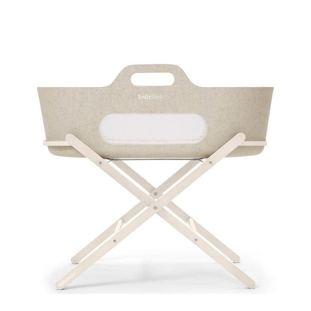 SnuzPod moses baskets SnüzPod Baskit with Cashmere Stand - Barley FSB001DF