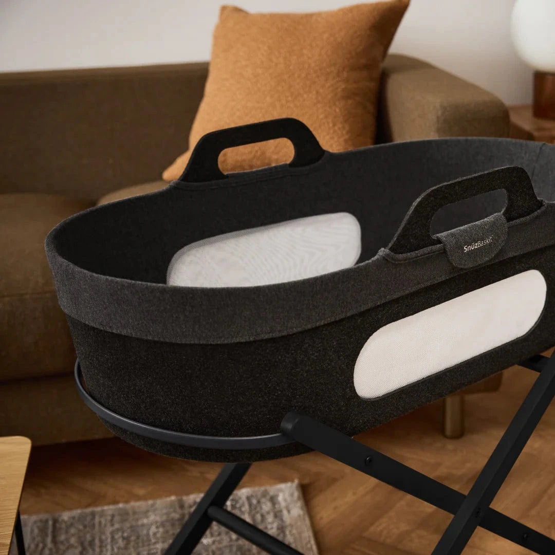 SnuzPod moses baskets SnüzPod Baskit with Graphite Stand - Graphite FSB001EE