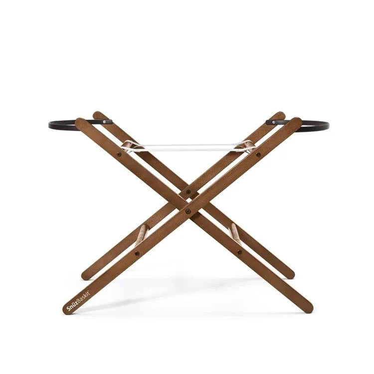 SnuzPod moses baskets SnüzPod Baskit with Walnut Stand - Graphite FSB001ED