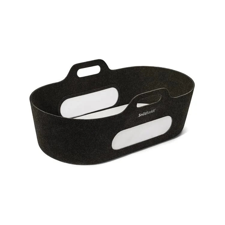 SnuzPod moses baskets SnüzPod Baskit with Walnut Stand - Graphite FSB001ED