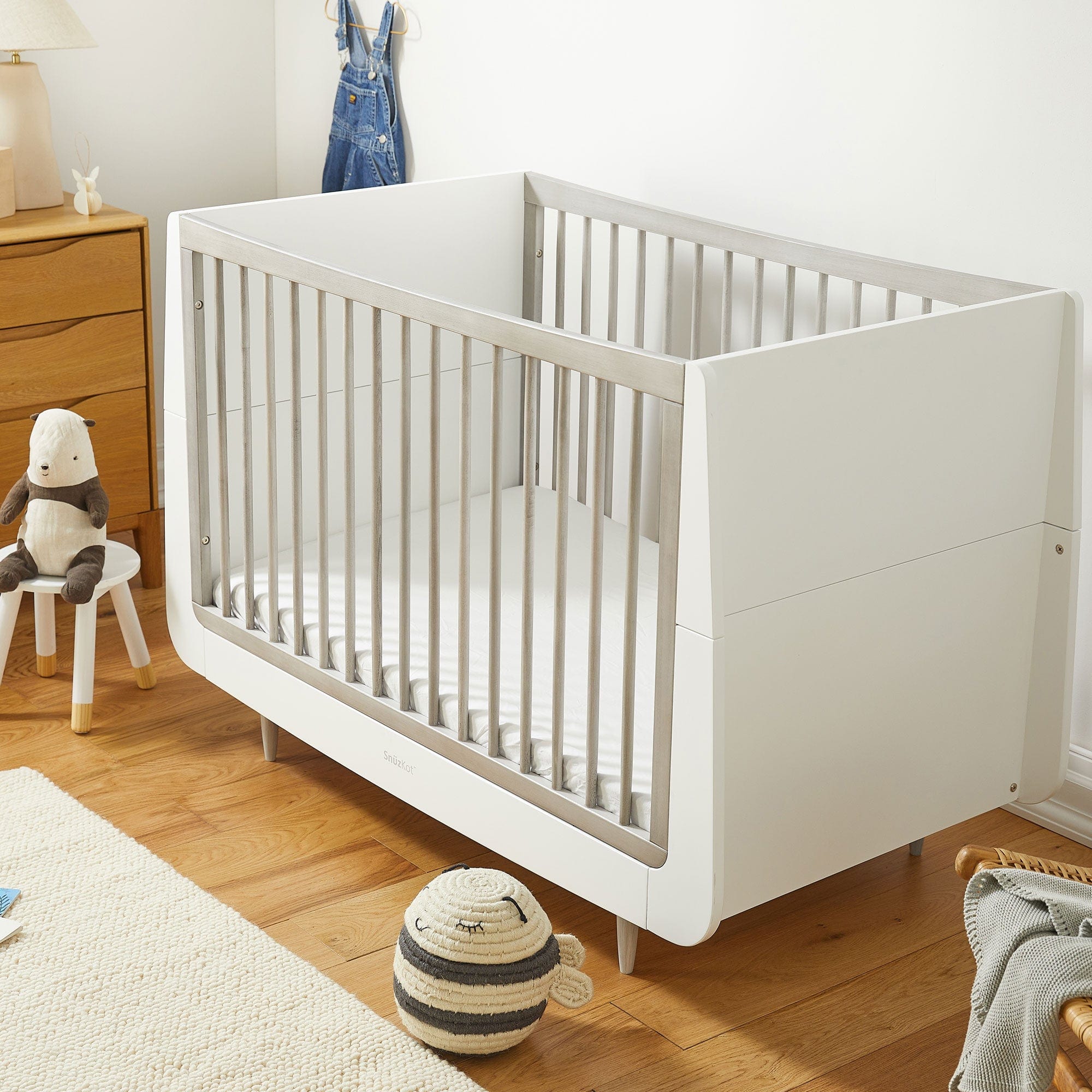 SnuzPod nursery room sets SnüzKot Skandi 3 Piece Nursery Furniture Set - Silver Birch FN018NM