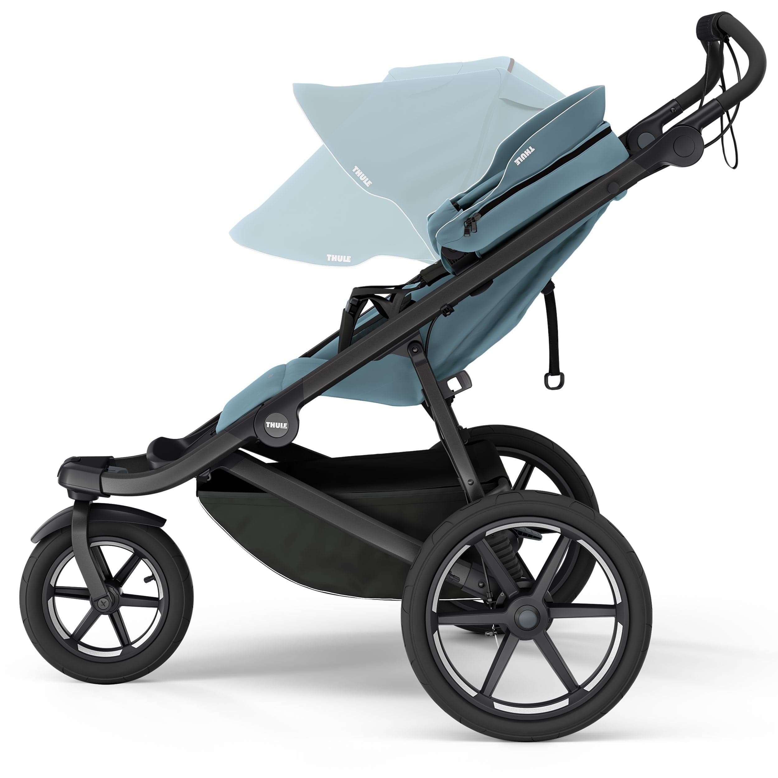 Thule 3 wheel pushchairs Thule Urban Glide 3 Maxi-Cosi Bundle (Mid-Blue)