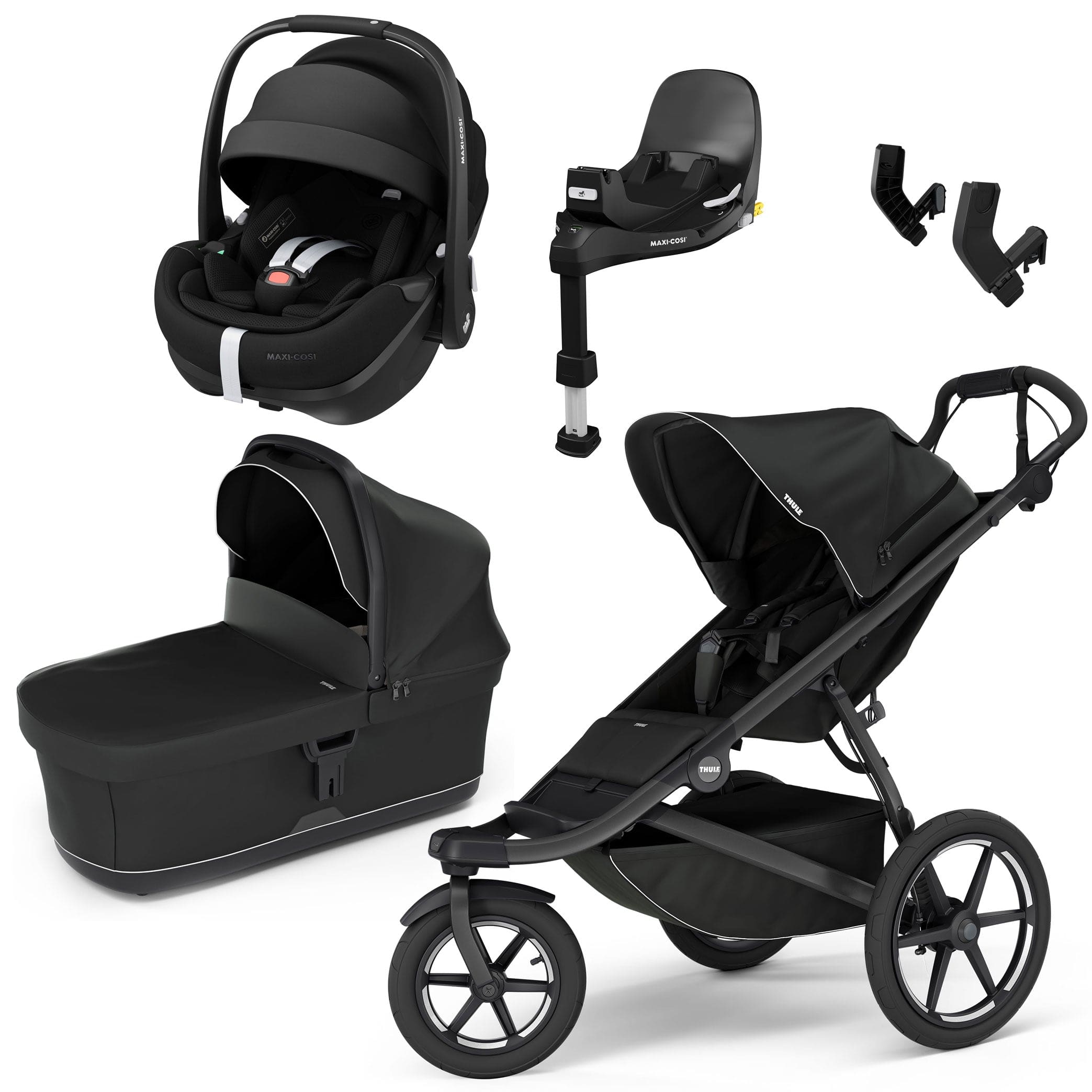 Thule travel systems Thule Urban Glide 3 Maxi-Cosi Bundle - Black 16587-BLK