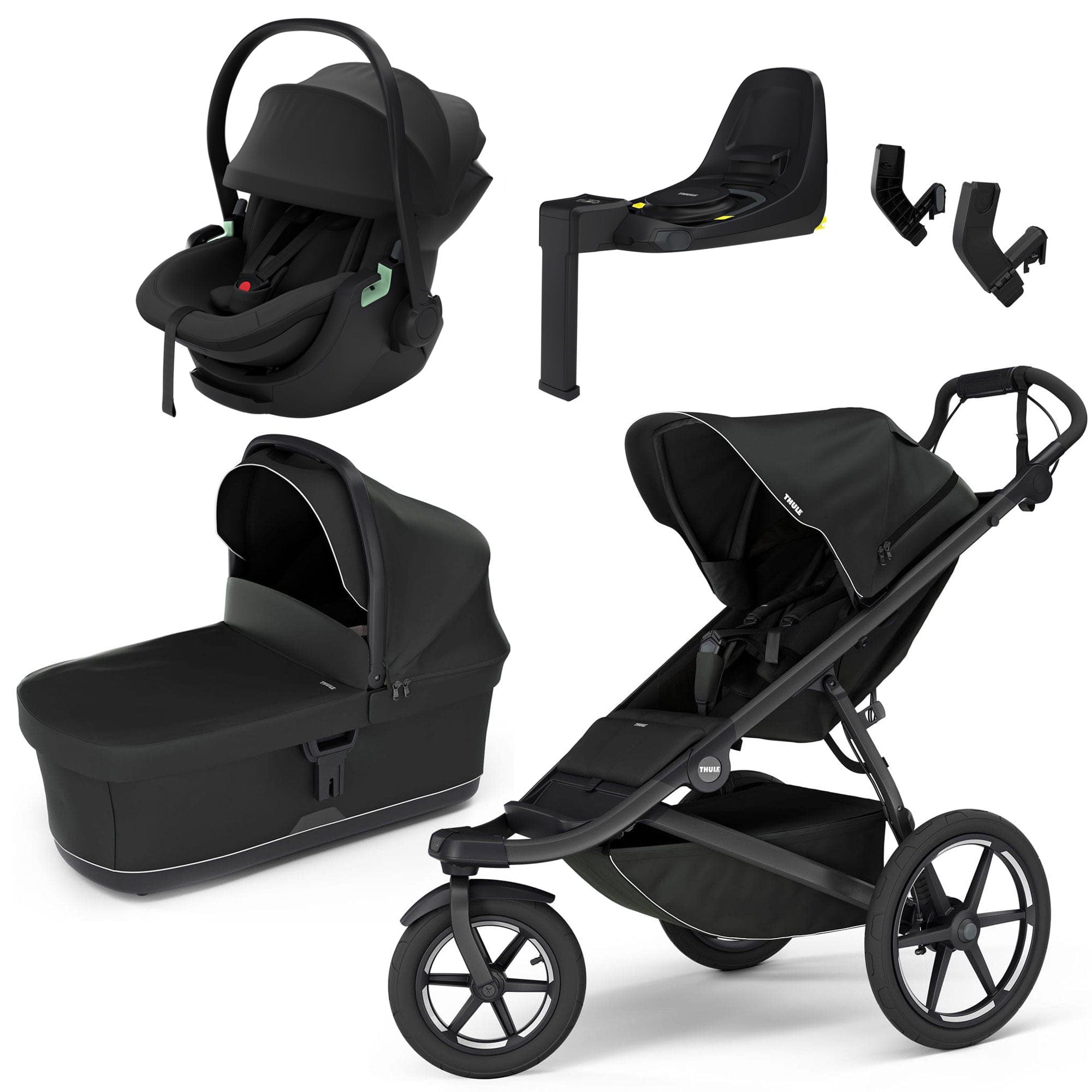 Thule Travel Systems Thule Urban Glide 3 Travel System - Black 17292-TS-MAP-BLA