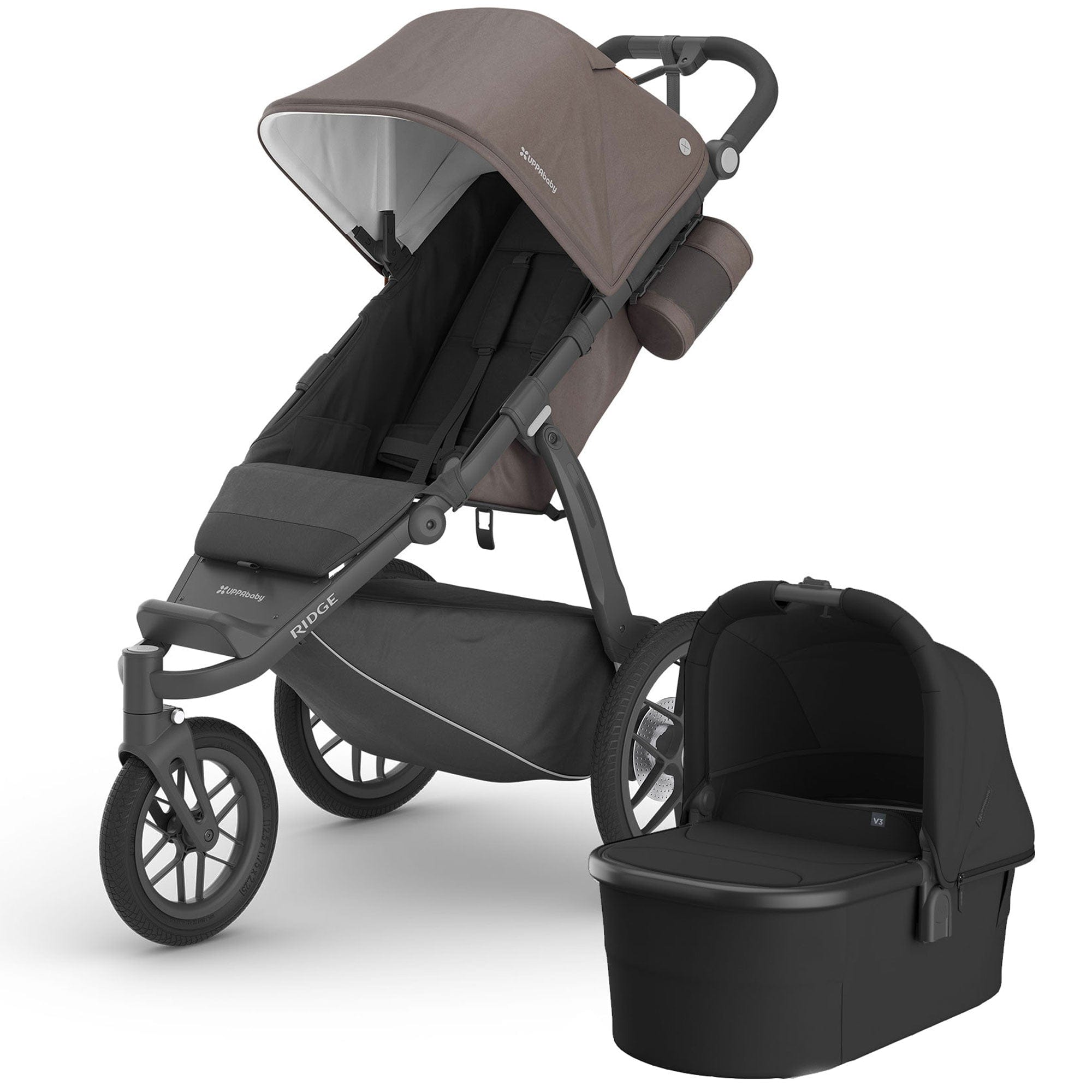 Uppababy 3 wheel pushchairs UPPAbaby Ridge & Carrycot - Theo 17558-RID-THE