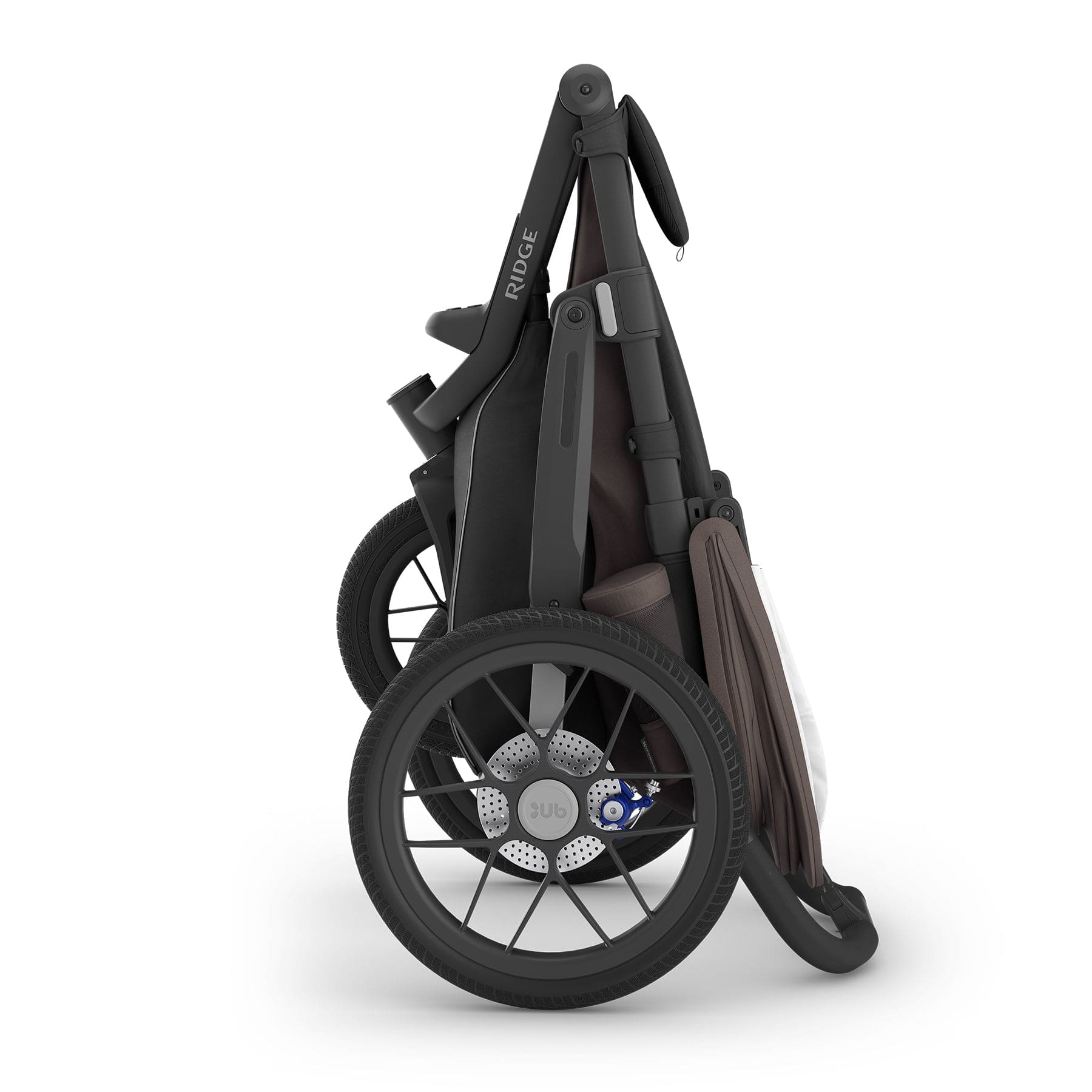 Uppababy 3 Wheeler Travel Systems UPPAbaby Ridge Pebble 360 Travel System - Theo 17566-RID-PEB-THE