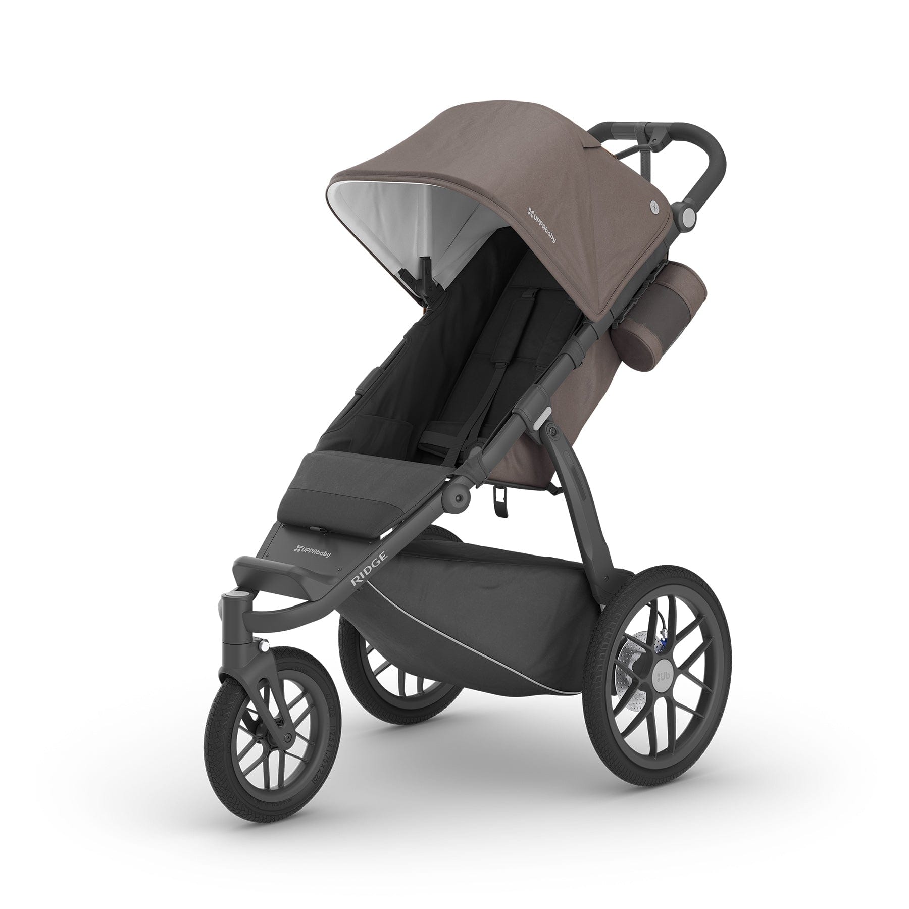 Uppababy 3 Wheeler Travel Systems UPPAbaby Ridge Pebble 360 Travel System - Theo 17566-RID-PEB-THE
