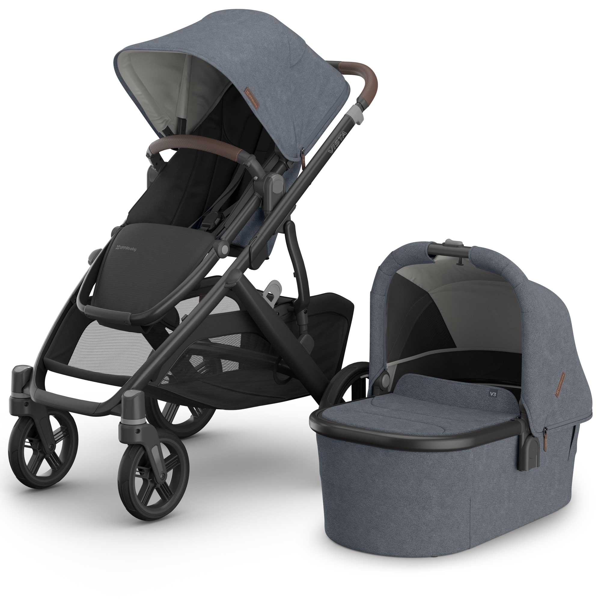 Uppababy baby prams Uppababy Vista V3 Pram - Julian 0303-VIS-UK-JUL