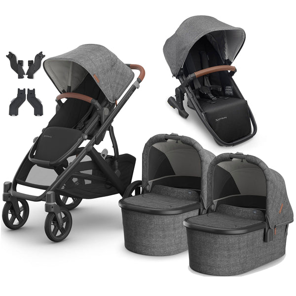 Uppababy Vista V3 Twin Pram