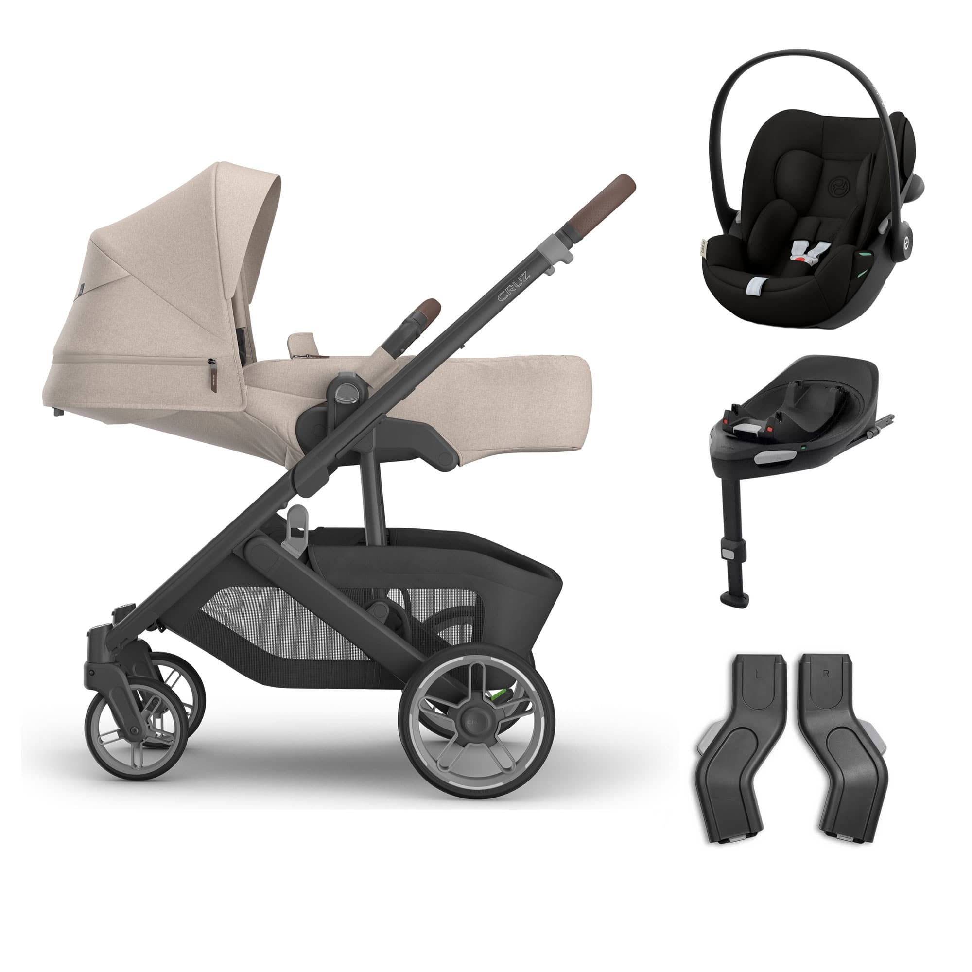 Uppababy baby pushchairs Uppababy Cruz V3 Cybex Bundle + Infant Cover - Ada