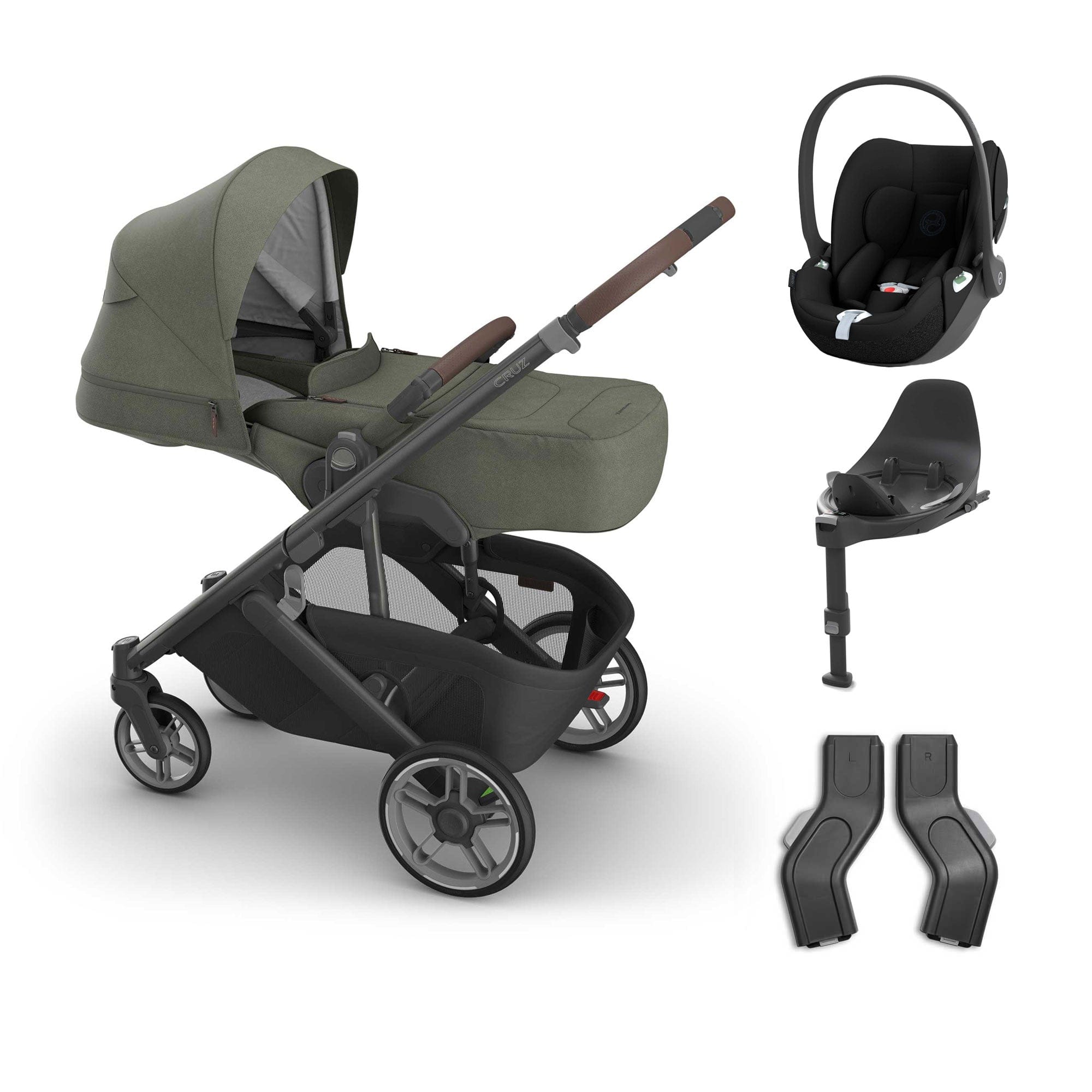 Uppababy baby pushchairs Uppababy Cruz V3 Cybex Bundle + Infant Cover - Evelyn 20783-CRZ-INF-EVE-6