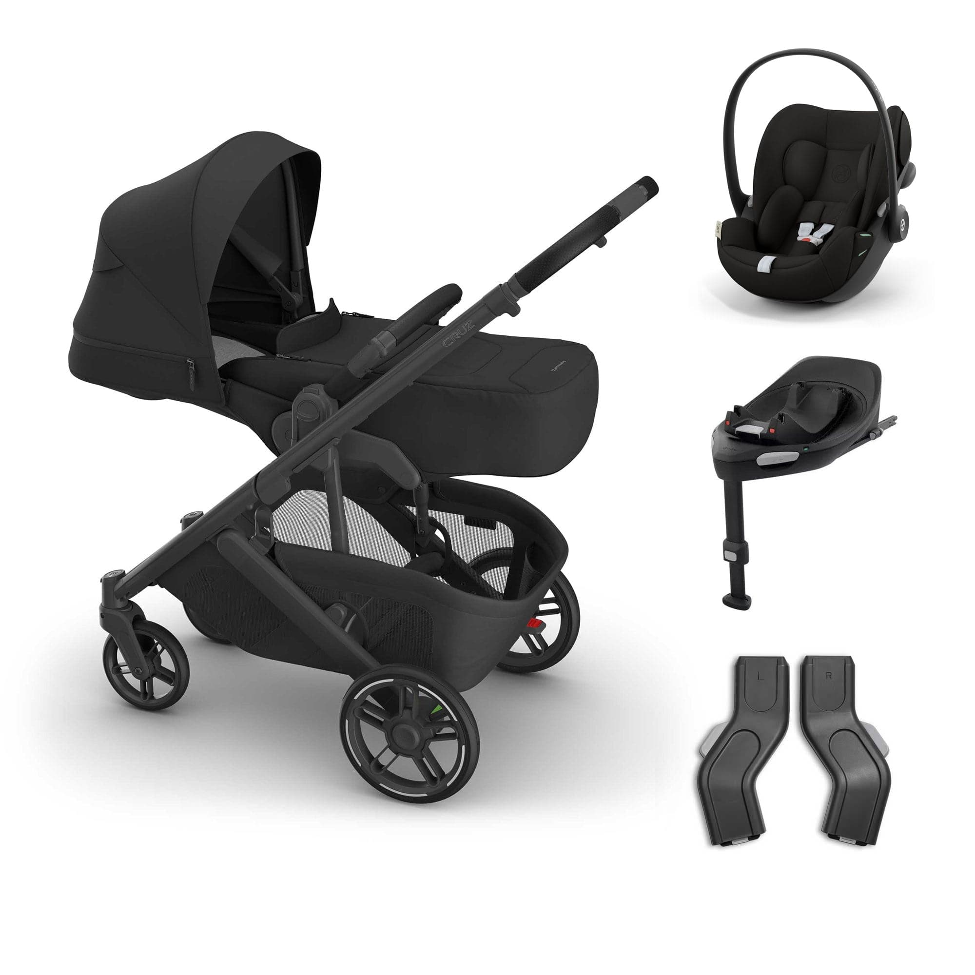 Uppababy baby pushchairs Uppababy Cruz V3 Cybex Bundle + Infant Cover - Jake 20795-CRZ-INF-JKE-5