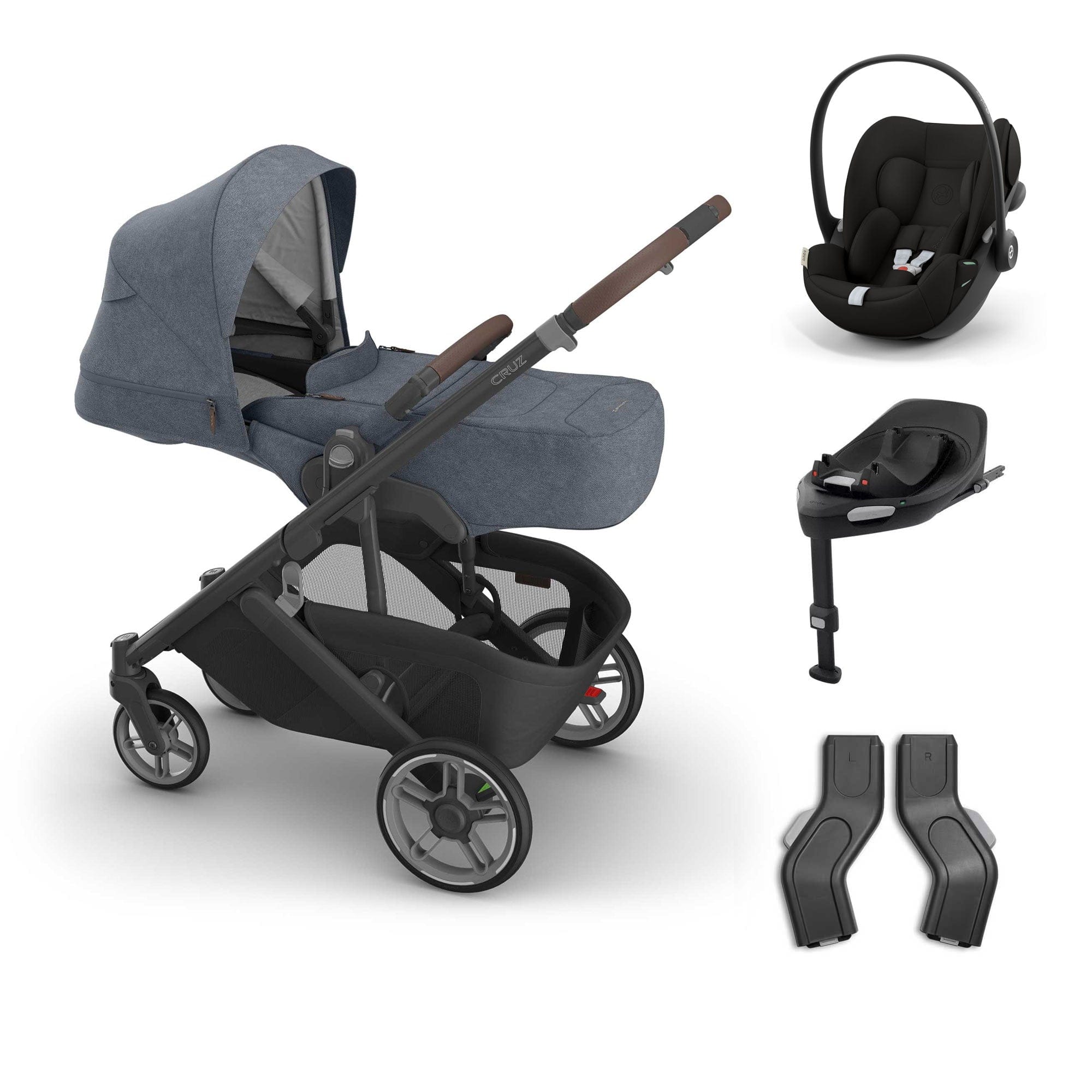 Uppababy baby pushchairs Uppababy Cruz V3 Cybex Bundle + Infant Cover - Julian 20801-CRZ-INF-JUL-5
