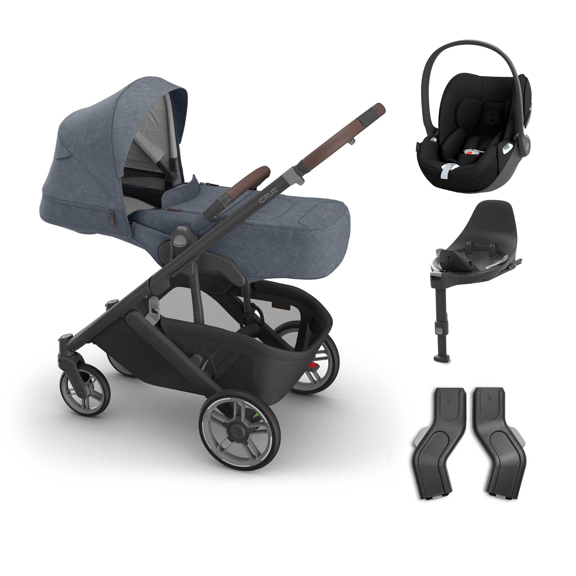Uppababy baby pushchairs Uppababy Cruz V3 Cybex Bundle + Infant Cover - Julian 20801-CRZ-INF-JUL-6