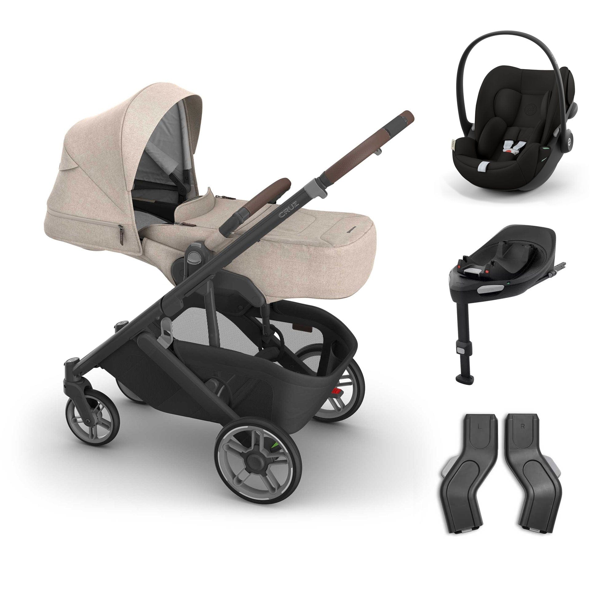 Uppababy baby pushchairs Uppababy Cruz V3 Cybex Bundle + Infant Cover - Liam 20801-CRZ-INF-LIA-5