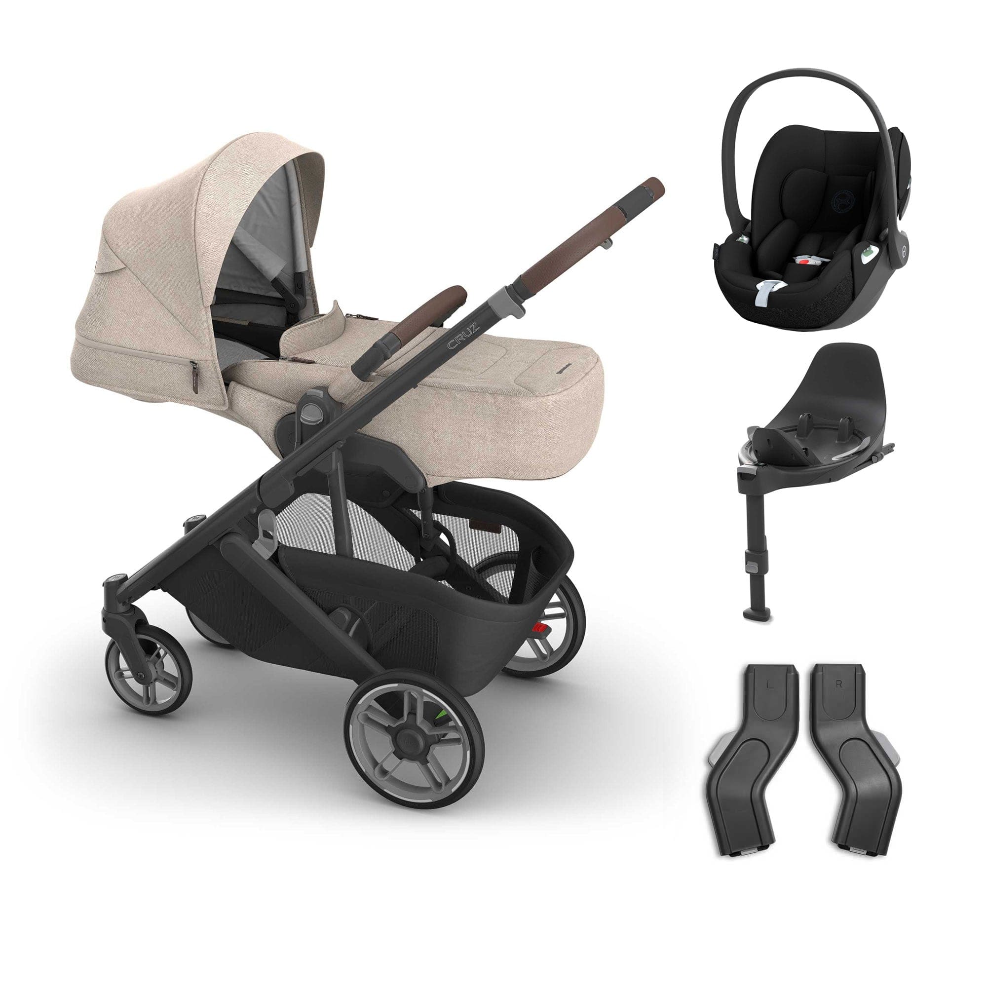 Uppababy baby pushchairs Uppababy Cruz V3 Cybex Bundle + Infant Cover - Liam 20801-CRZ-INF-LIA-6