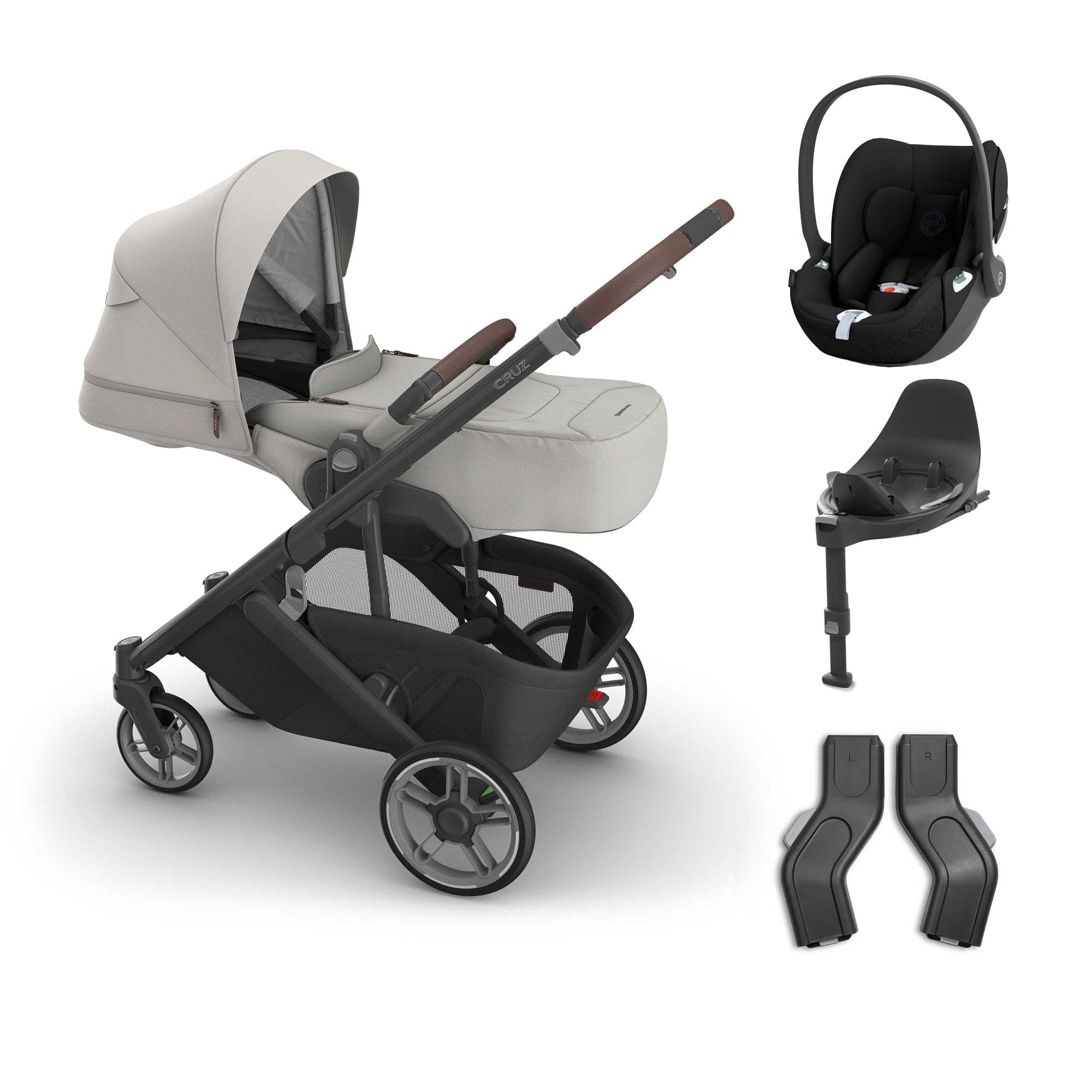 Uppababy baby pushchairs Uppababy Cruz V3 Cybex Bundle + Infant Cover - Savannah 20818-CRZ-INF-SAV-6