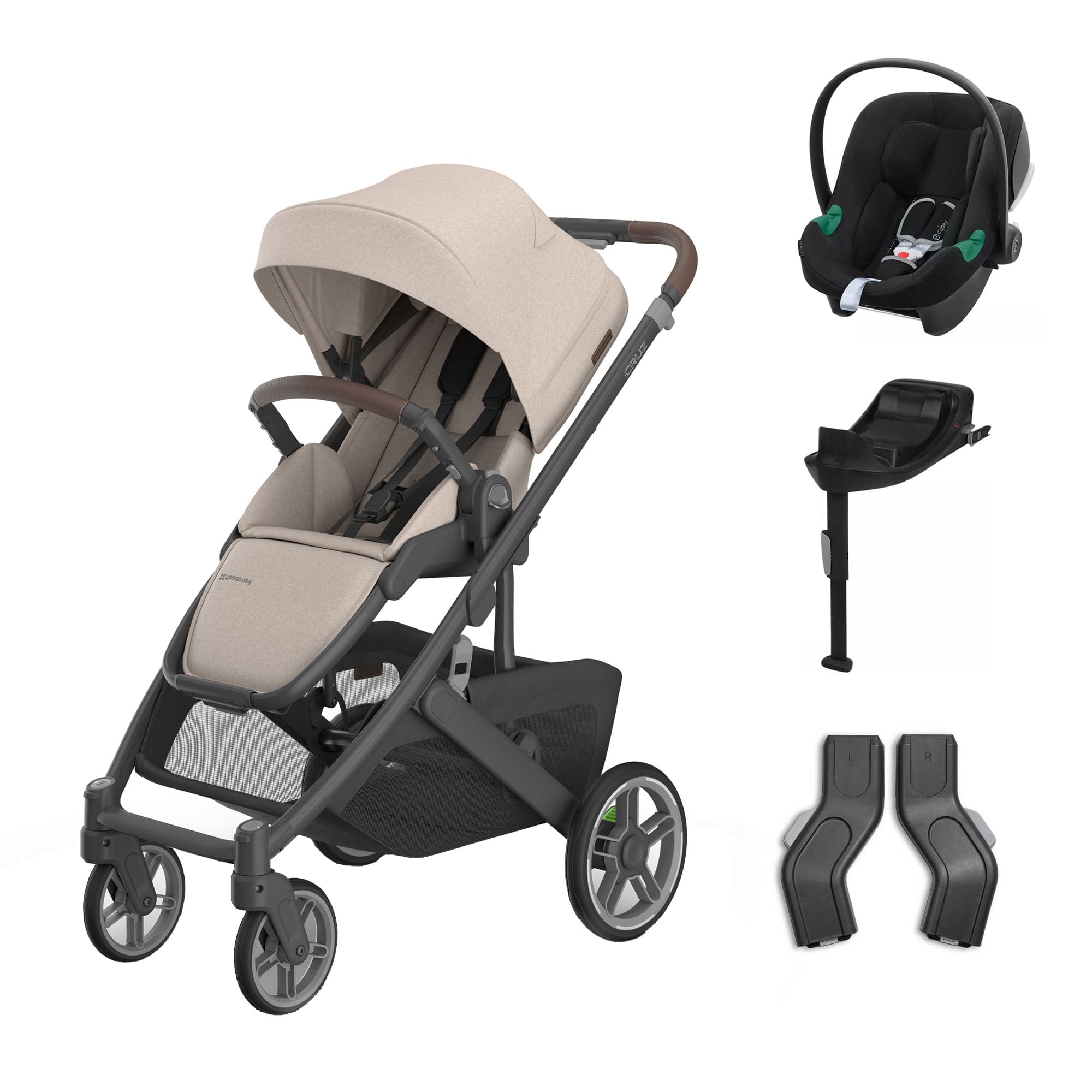 Uppababy baby pushchairs Uppababy Cruz V3 Cybex Travel System - Ada 22907-TVS-ADA-3