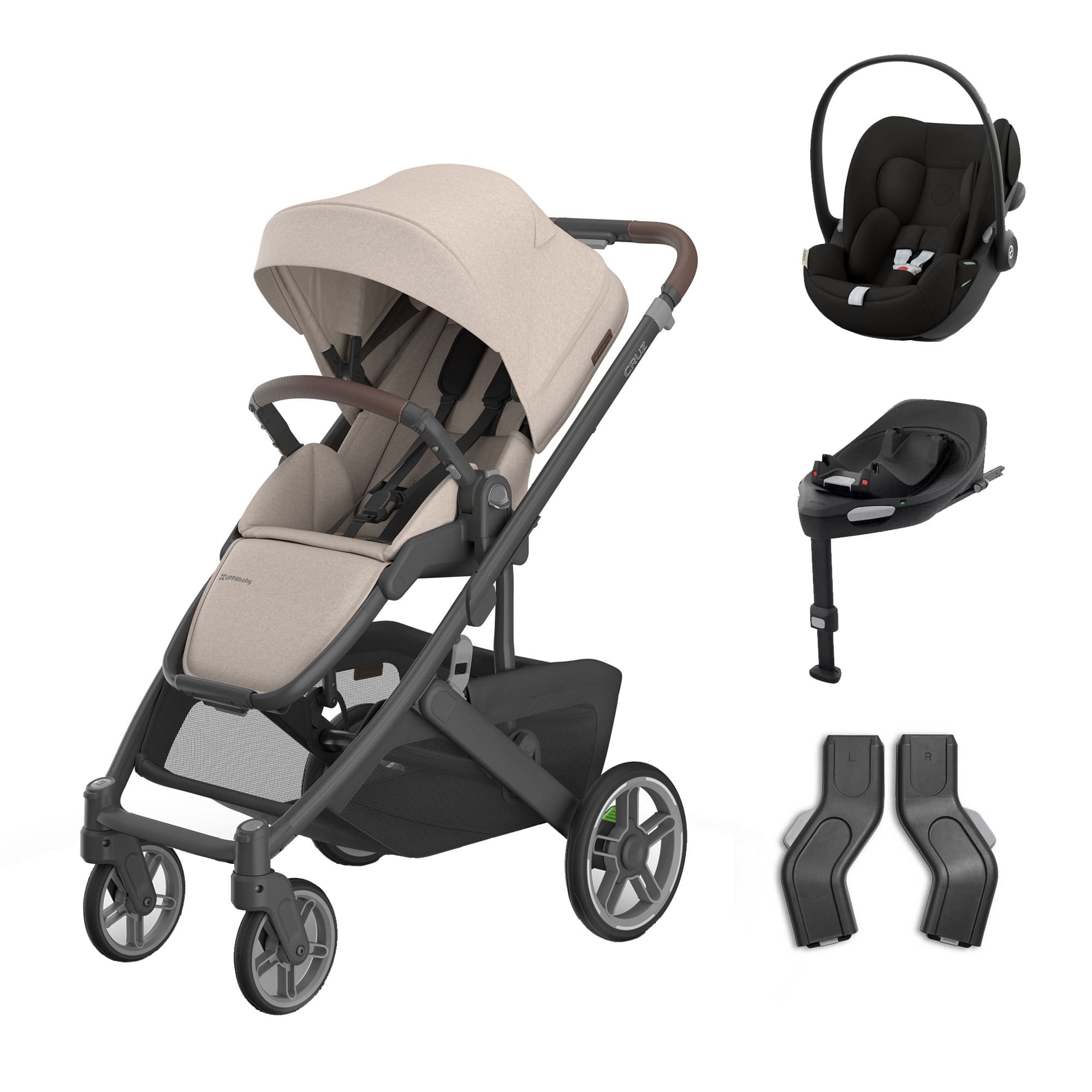 Uppababy baby pushchairs Uppababy Cruz V3 Cybex Travel System - Ada 22907-TVS-ADA-4