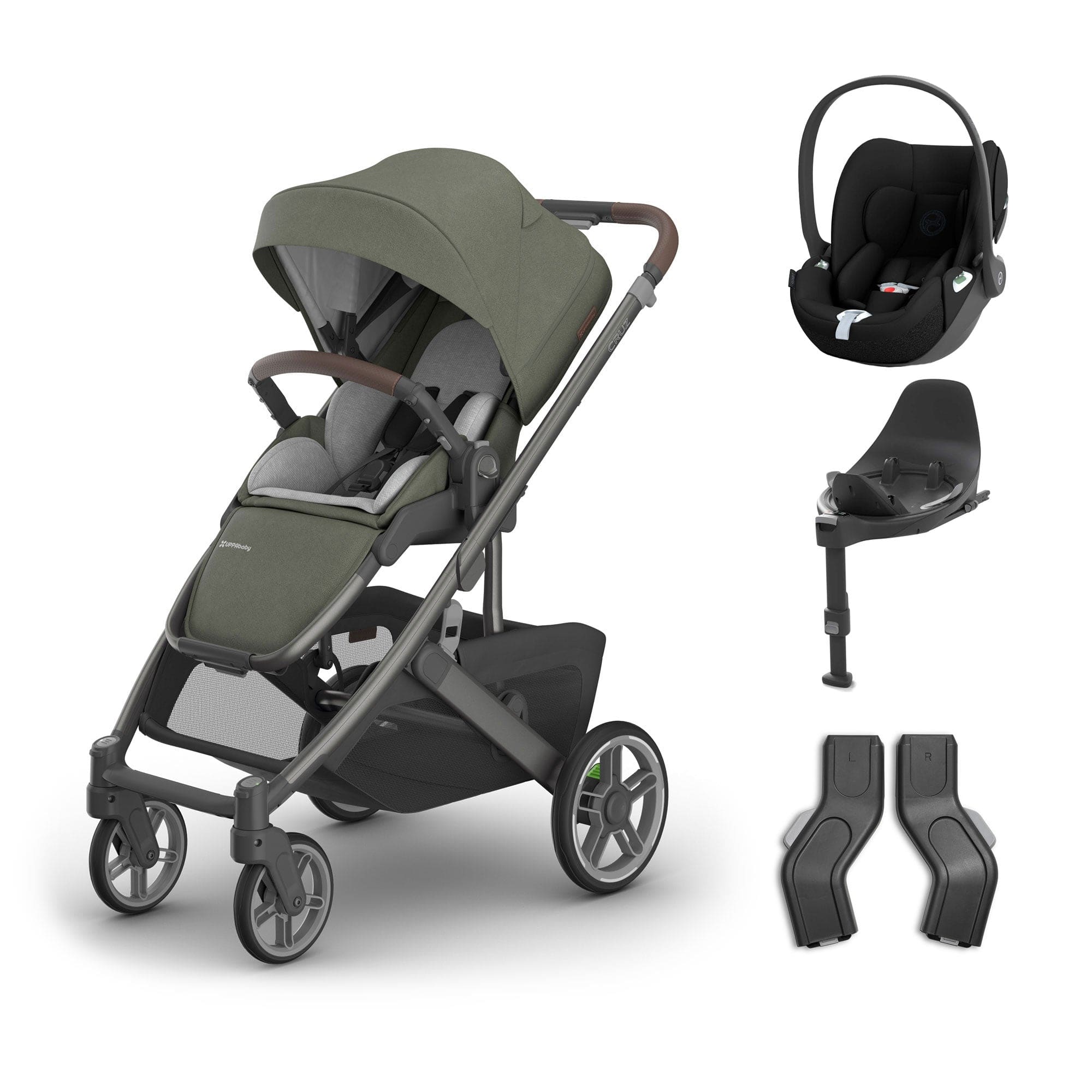 Uppababy baby pushchairs Uppababy Cruz V3 Cybex Travel System - Evelyn 20049-TVS-EVE-5