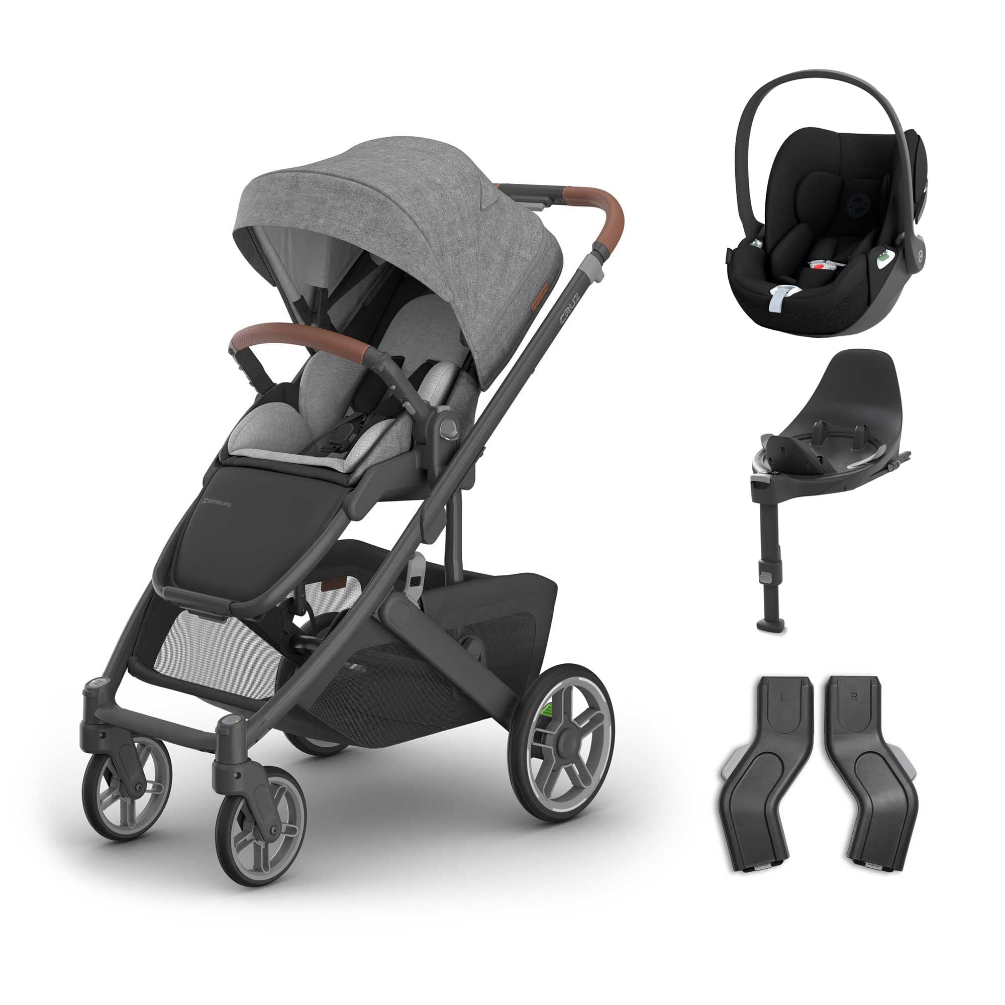 Uppababy baby pushchairs Uppababy Cruz V3 Cybex Travel System - Greyson
