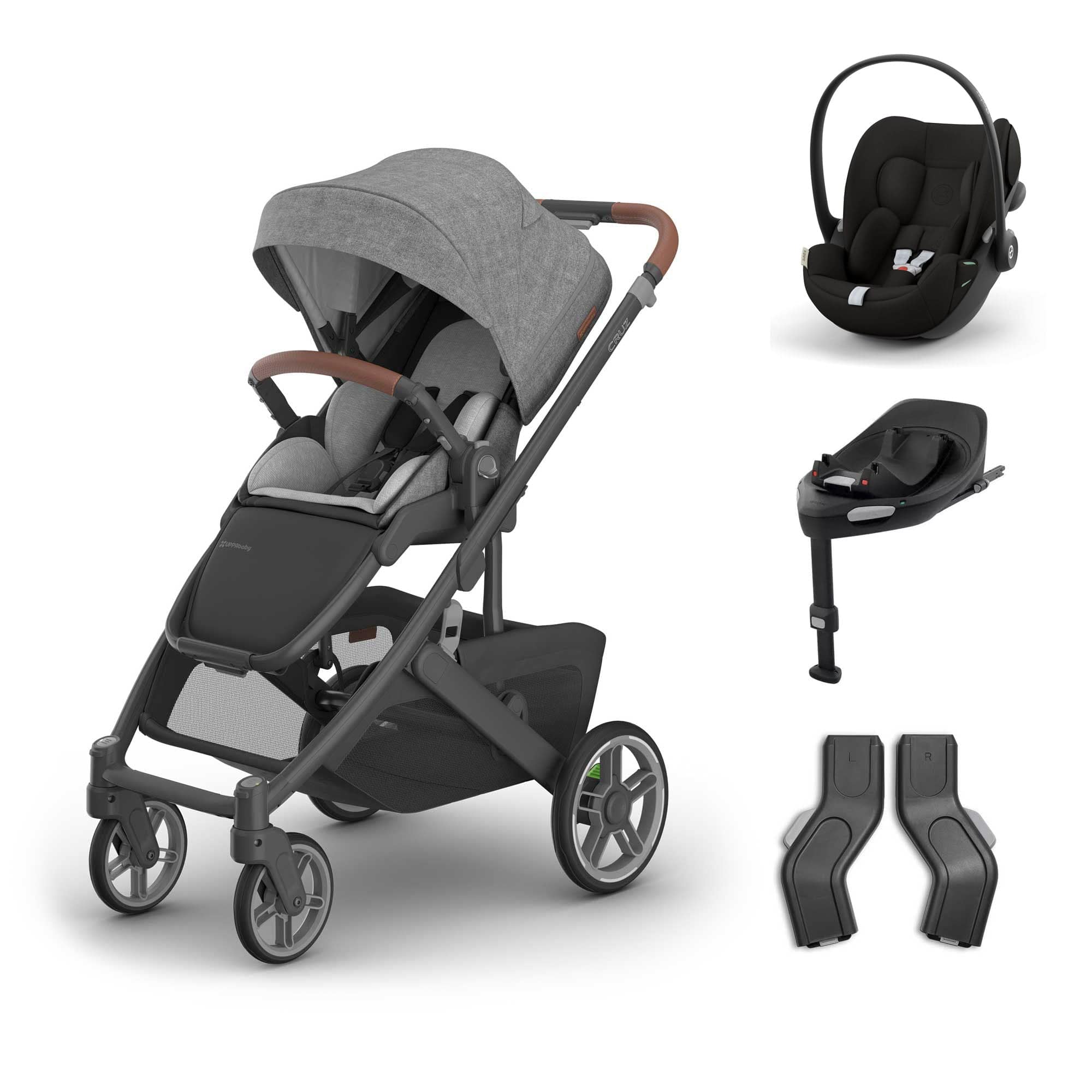 Uppababy baby pushchairs Uppababy Cruz V3 Cybex Travel System - Greyson