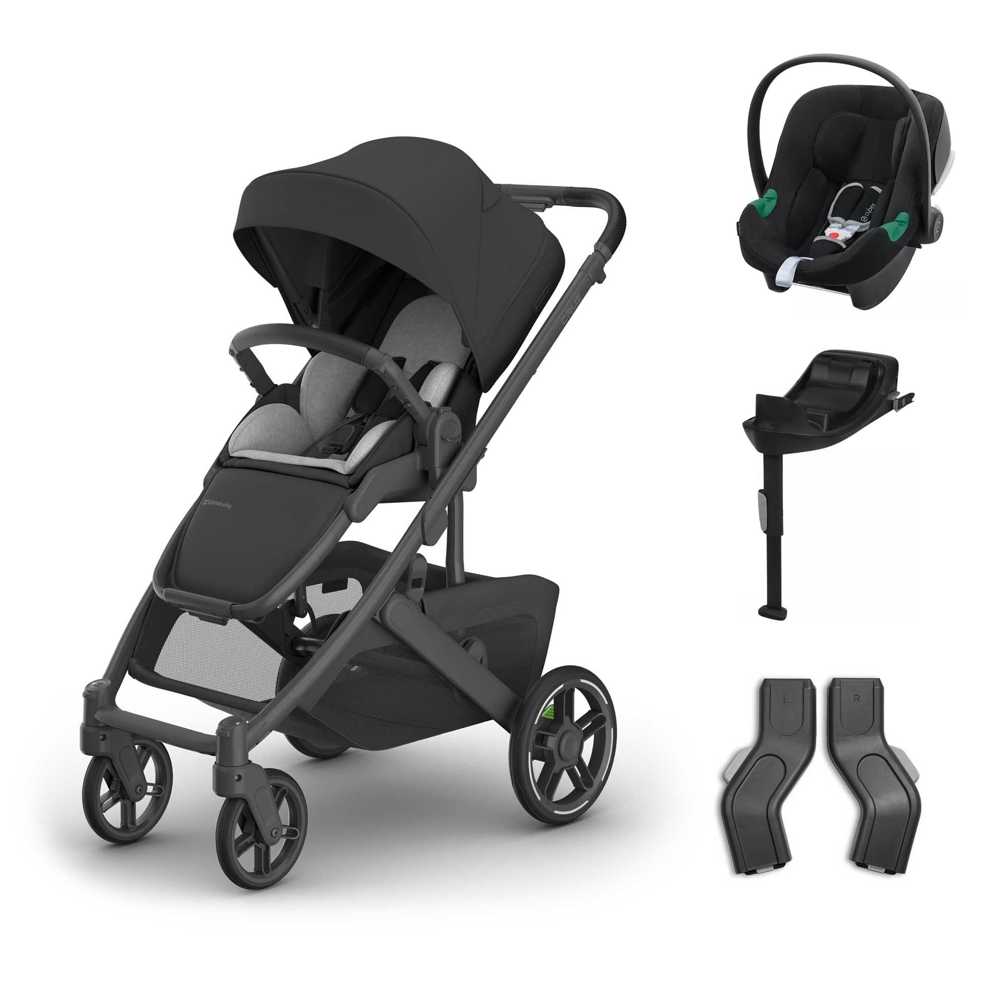 Uppababy baby pushchairs Uppababy Cruz V3 Cybex Travel System - Jake 20052-TVS-JKE-3