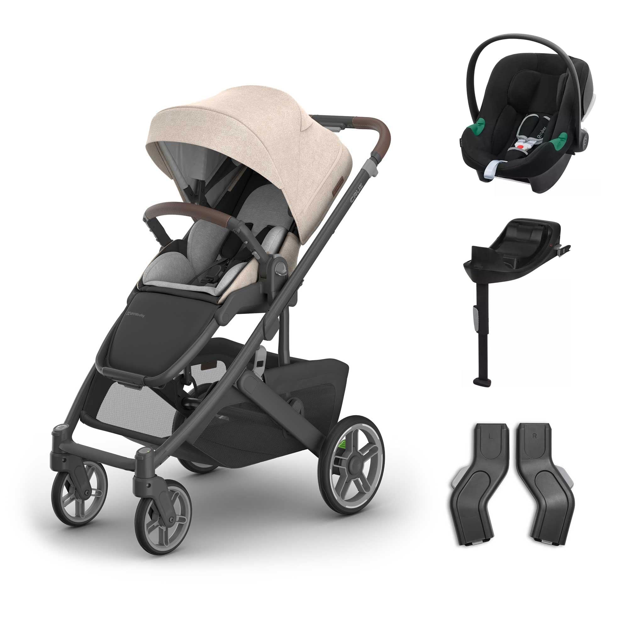 Uppababy baby pushchairs Uppababy Cruz V3 Cybex Travel System - Liam 20053-TVS-LIA-3