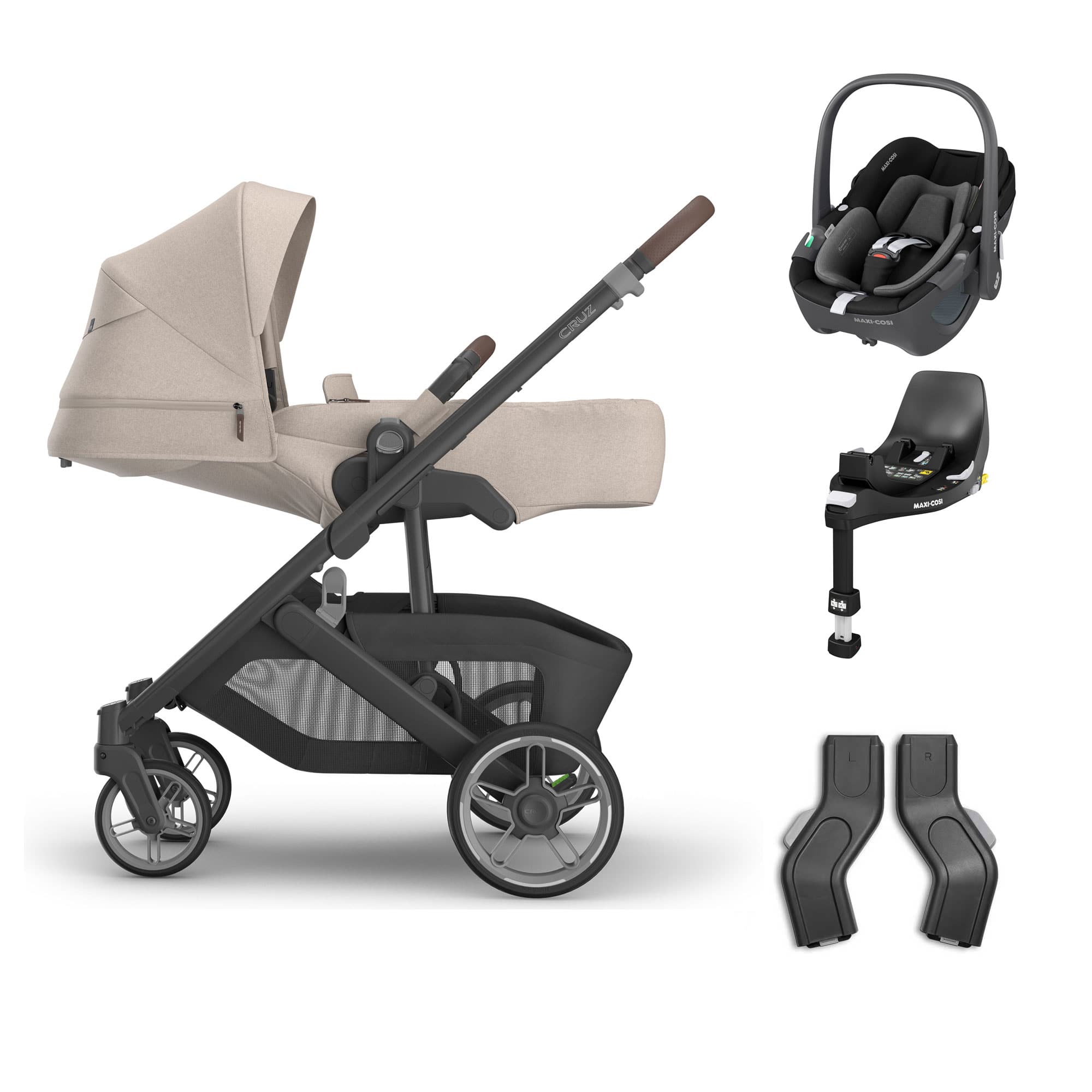 Uppababy baby pushchairs Uppababy Cruz V3 Maxi-Cosi Bundle + Infant Cover - Ada