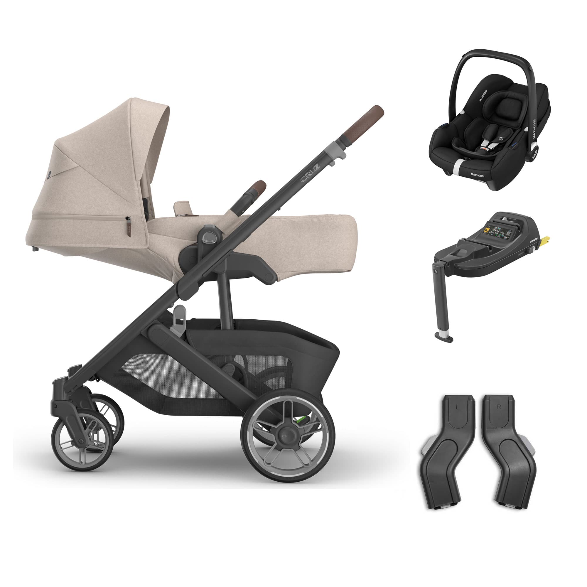 Uppababy baby pushchairs Uppababy Cruz V3 Maxi-Cosi Bundle + Infant Cover - Ada