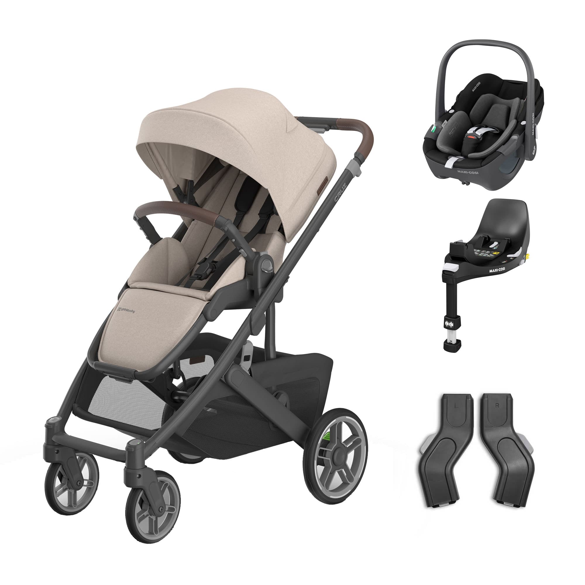 Uppababy baby pushchairs Uppababy Cruz V3 Maxi-Cosi Travel System - Ada 22907-TVS-ADA-1