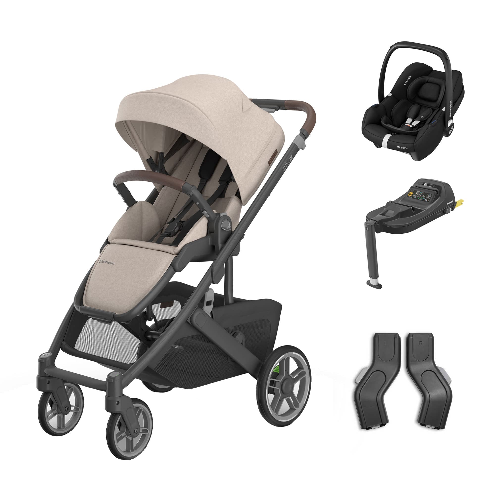 Uppababy baby pushchairs Uppababy Cruz V3 Maxi-Cosi Travel System - Ada 22907-TVS-ADA