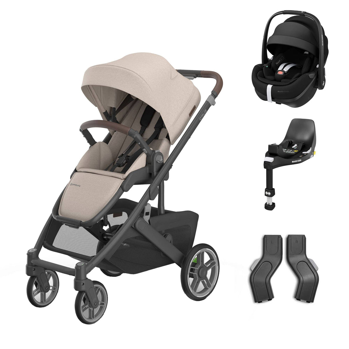 Uppababy baby pushchairs Uppababy Cruz V3 Maxi-Cosi Travel System - Ada 22907-TVS-ADA-2