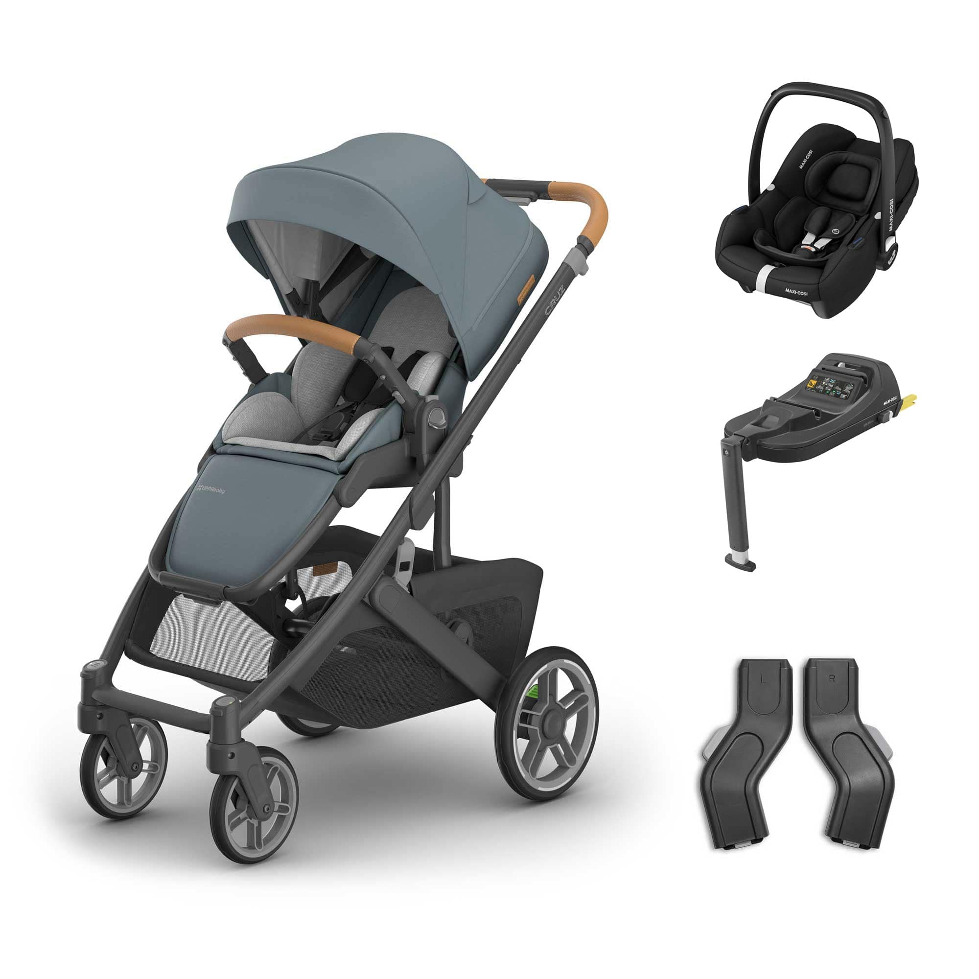 Uppababy baby pushchairs Uppababy Cruz V3 Maxi-Cosi Travel System - Dillan