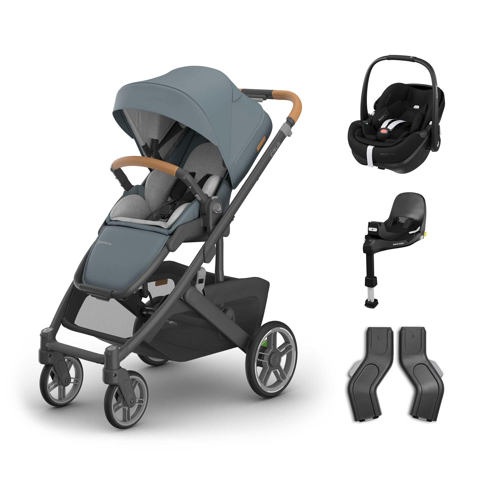Uppababy baby pushchairs Uppababy Cruz V3 Maxi-Cosi Travel System - Dillan