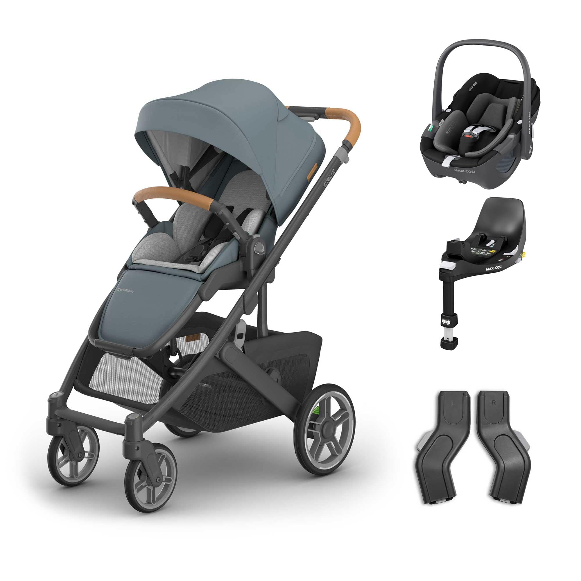 Uppababy baby pushchairs Uppababy Cruz V3 Maxi-Cosi Travel System - Dillan