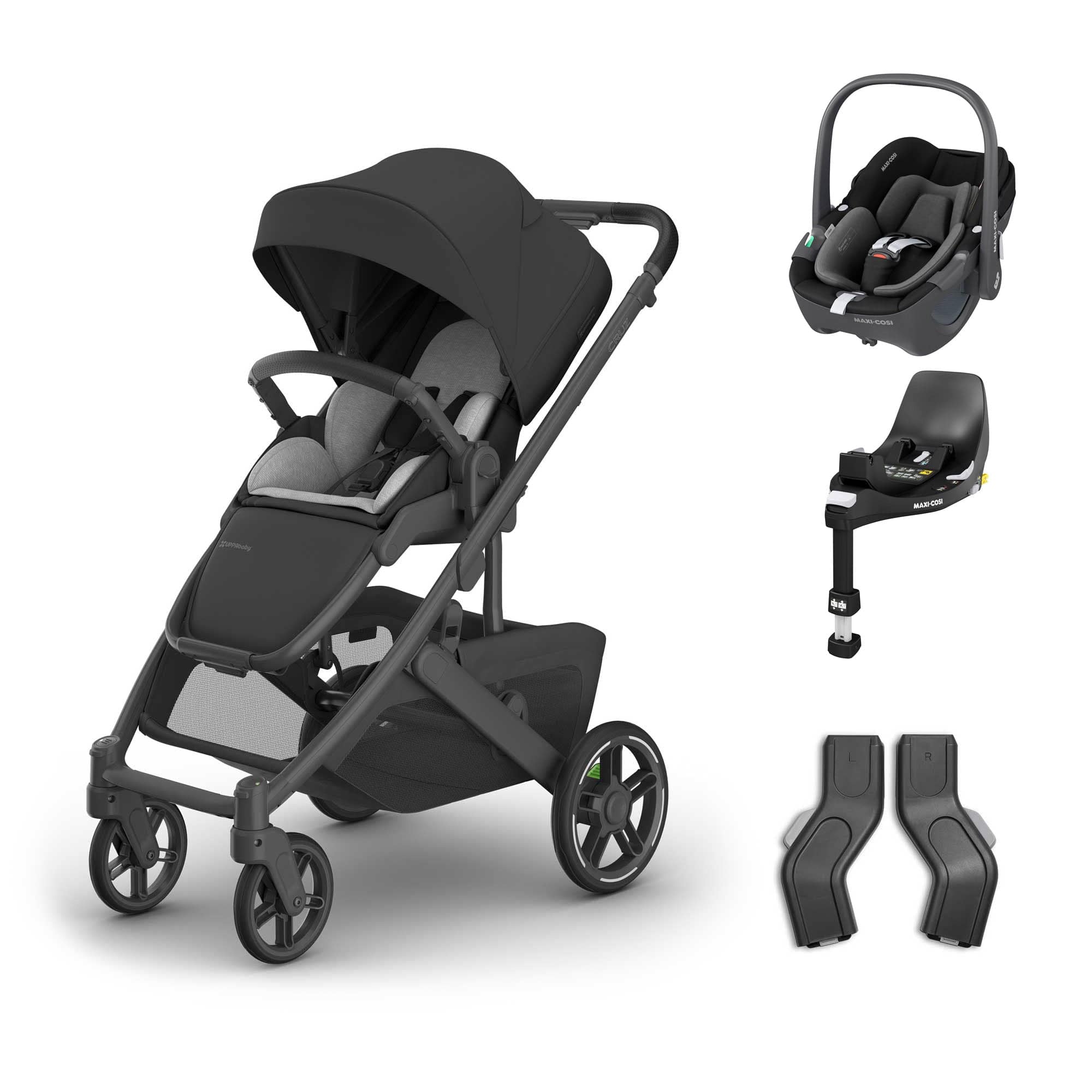 Uppababy baby pushchairs Uppababy Cruz V3 Maxi-Cosi Travel System - Jake 20052-TVS-JKE-1