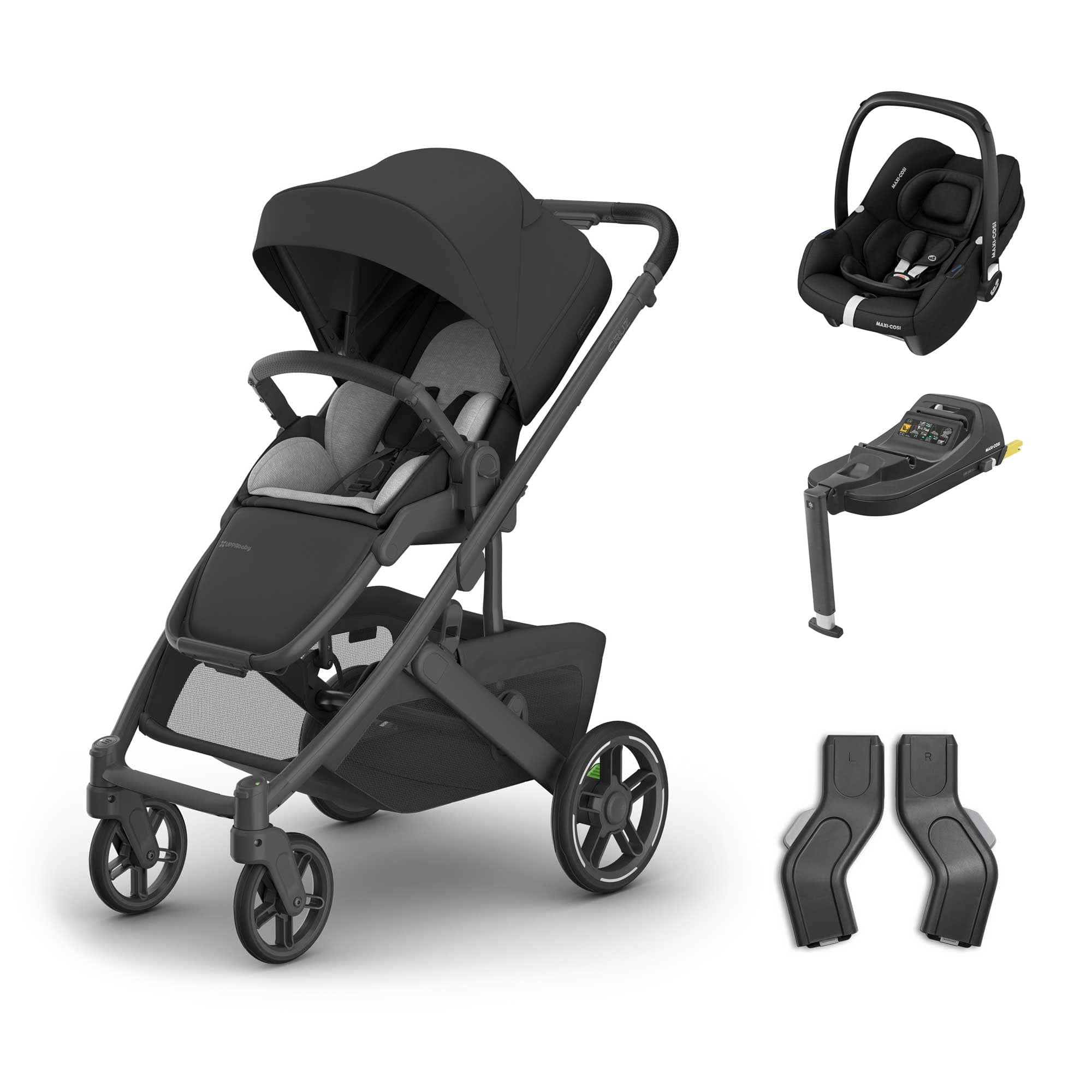 Uppababy baby pushchairs Uppababy Cruz V3 Maxi-Cosi Travel System - Jake 20052-TVS-JKE
