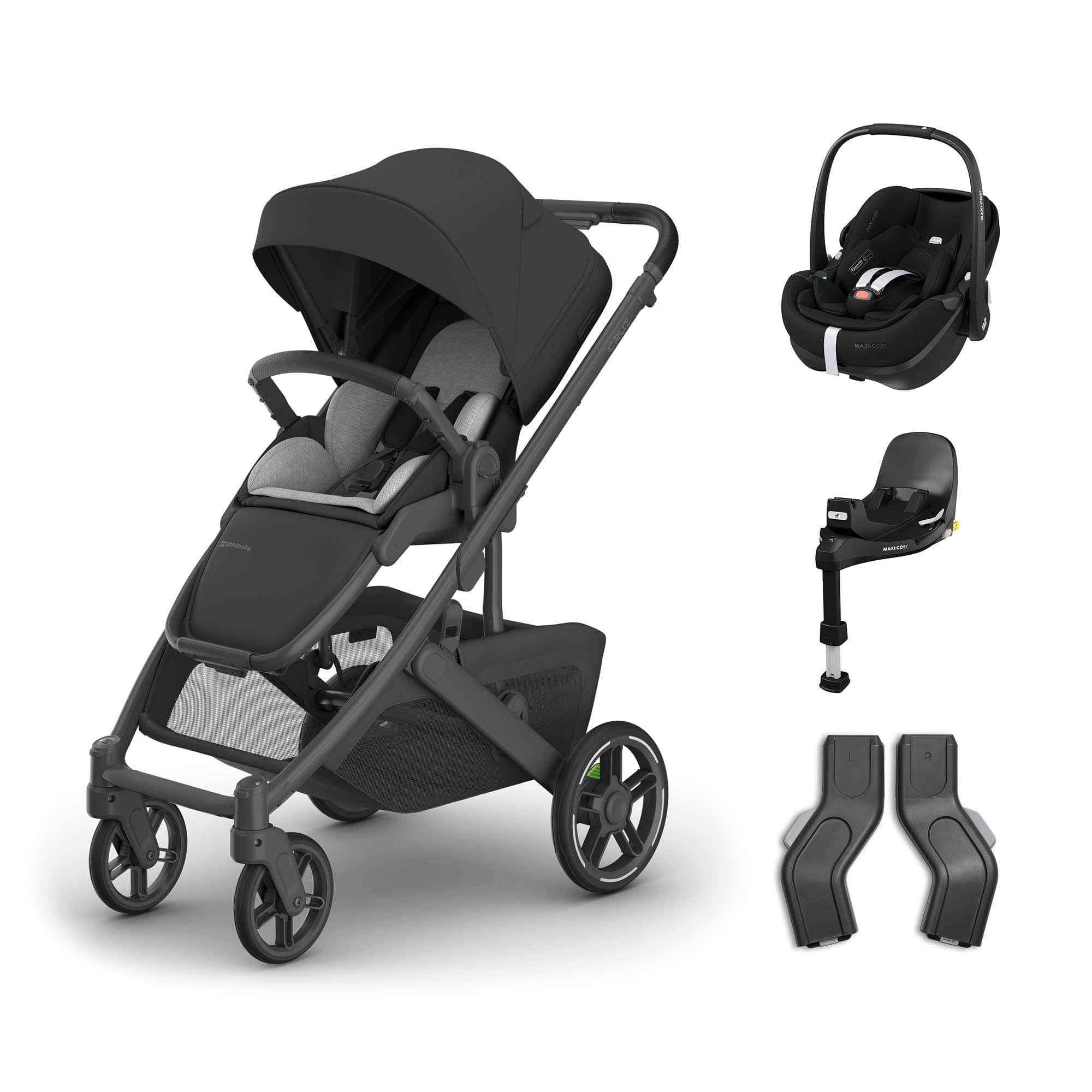 Uppababy baby pushchairs Uppababy Cruz V3 Maxi-Cosi Travel System - Jake 20052-TVS-JKE-2